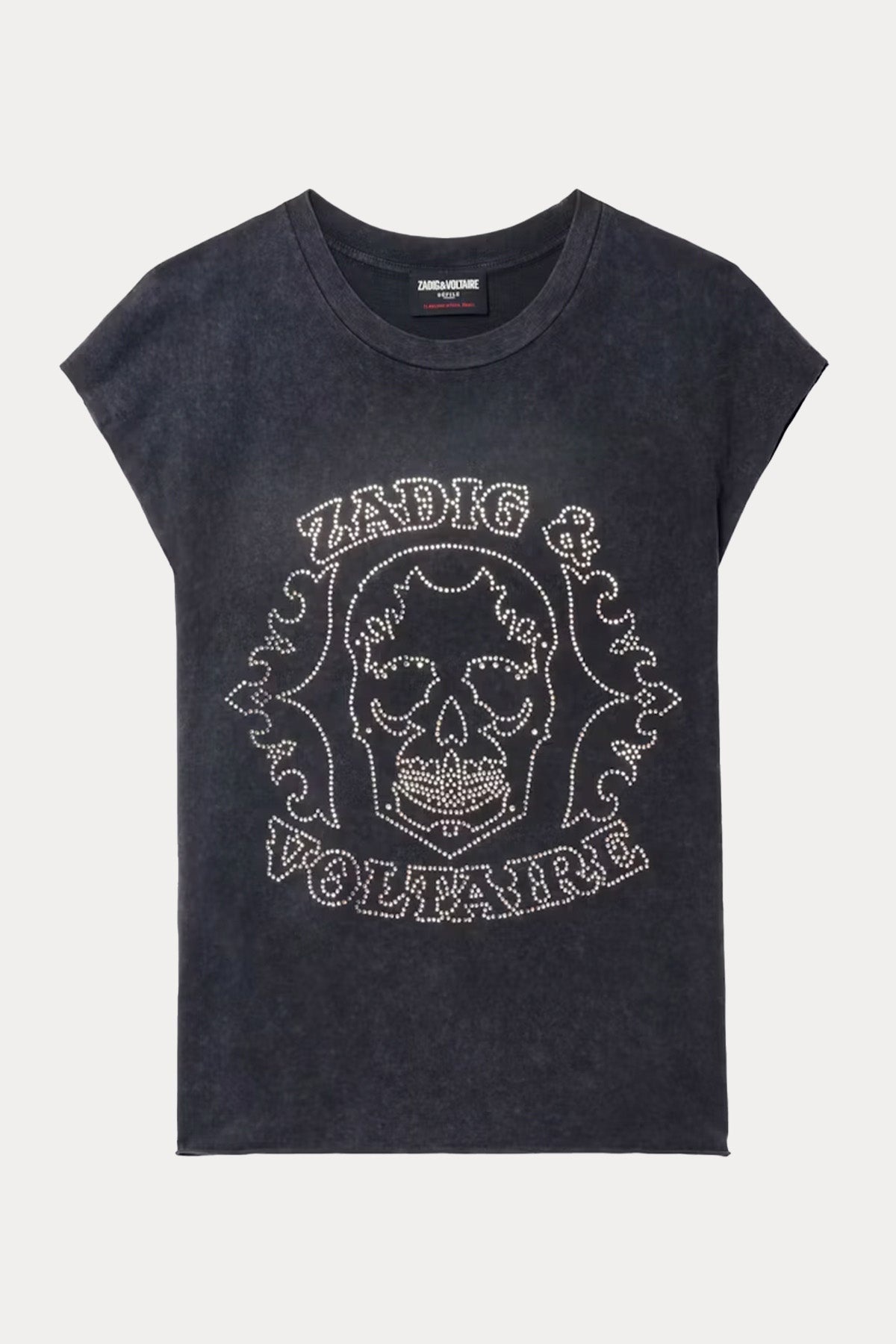 Zadig & Voltaire Relaxed Fit Trok Kufu Kafa Logolu T-shirt