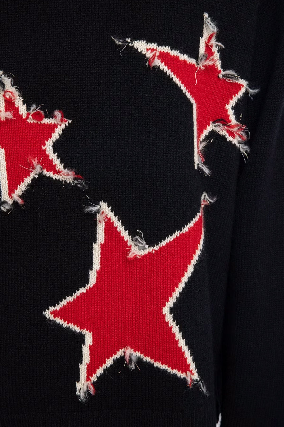 Zadig & Voltaire Relaxed Fit Yıldız Logolu Kaşmir Örgü Triko