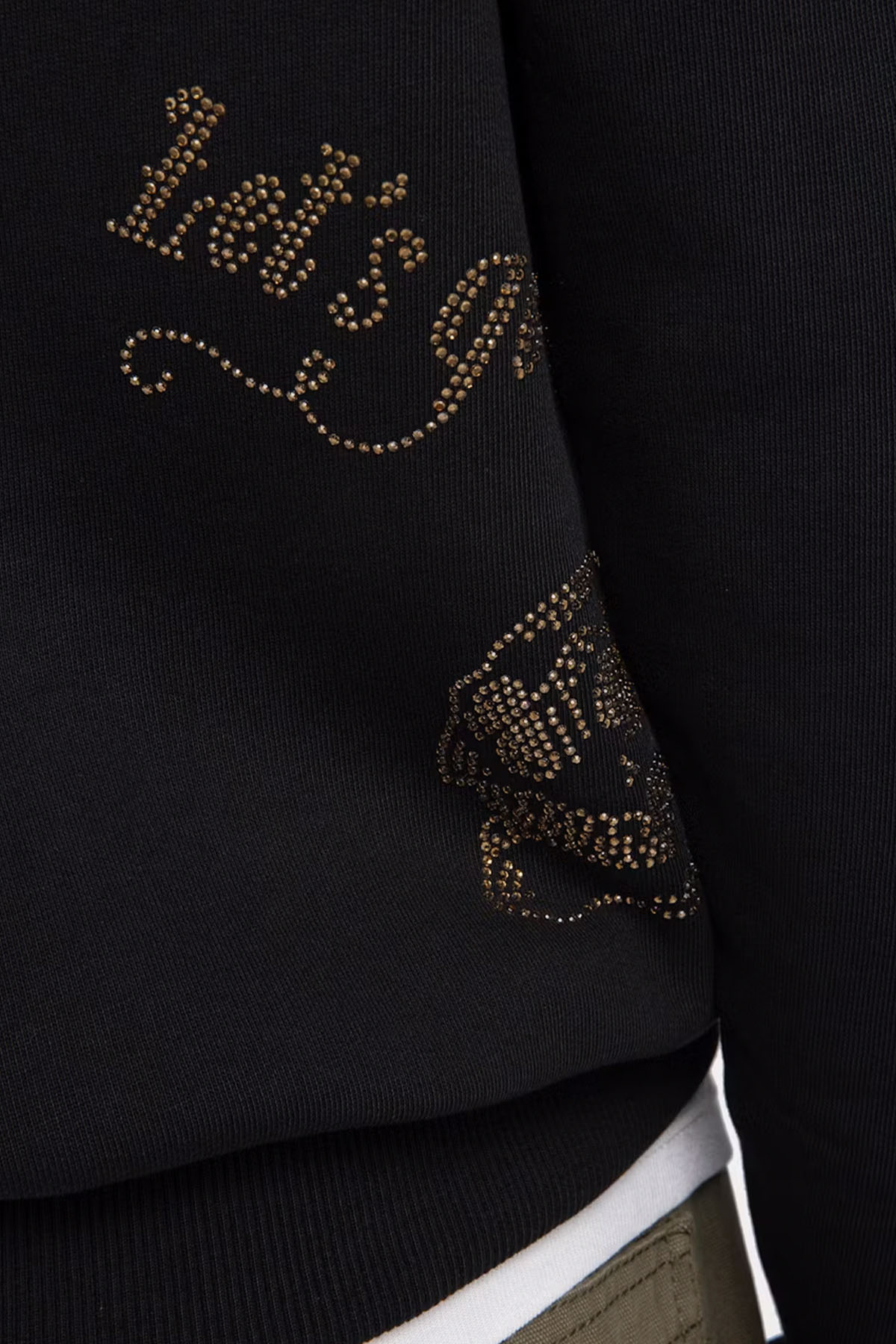 Zadig & Voltaire Relaxed Fit Trok Logolu Şardonlu Kapüşonlu Sweatshirt