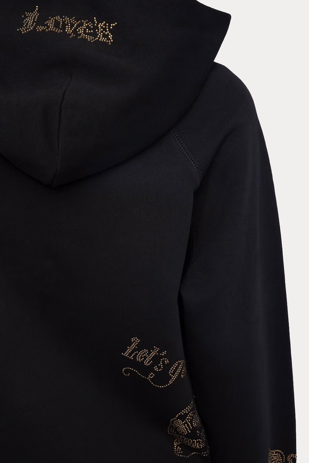 Zadig & Voltaire Relaxed Fit Trok Logolu Şardonlu Kapüşonlu Sweatshirt