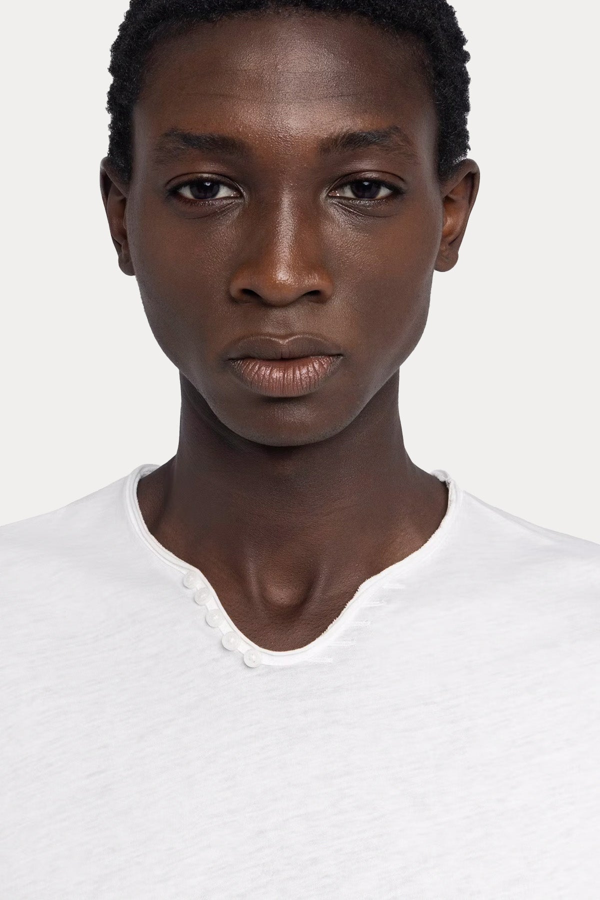 Zadig & Voltaire Regular Fit Sırtta Kuru Kafa Logolu T-shirt