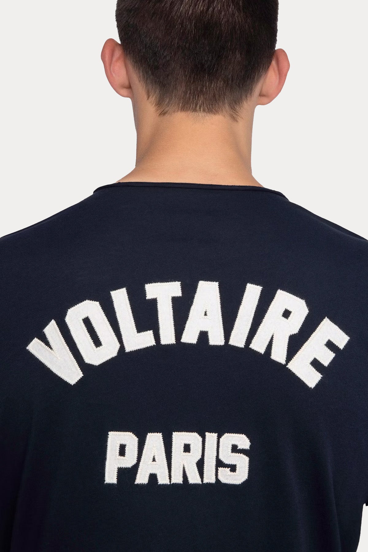 Zadig & Voltaire Regular Fit Sırtta Nakış Logolu T-shirt