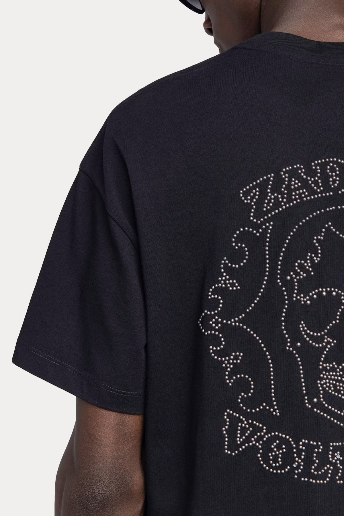 Zadig & Voltaire Relaxed Fit Sırtta Troklu Kuru Kafa Logolu T-shirt