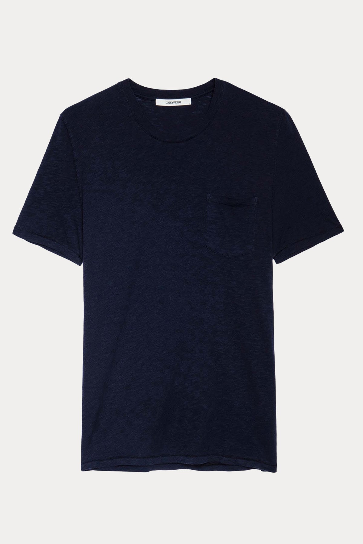 Zadig & Voltaire Yuvarlak Yaka Kuru Kafa Logolu T-shirt