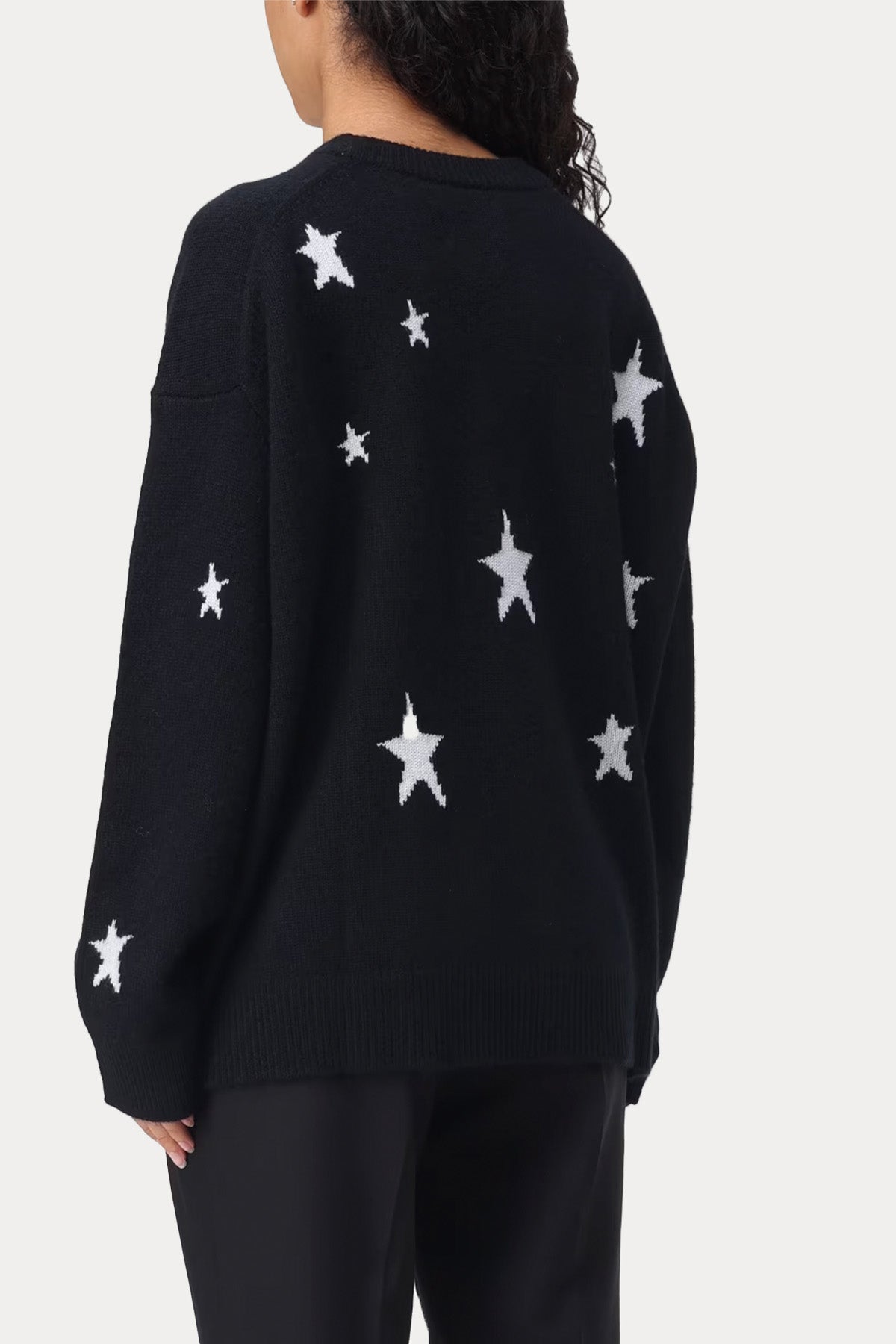 Zadig & Voltaire Relaxed Fit Yıldız Logolu Kaşmir Örgü Triko