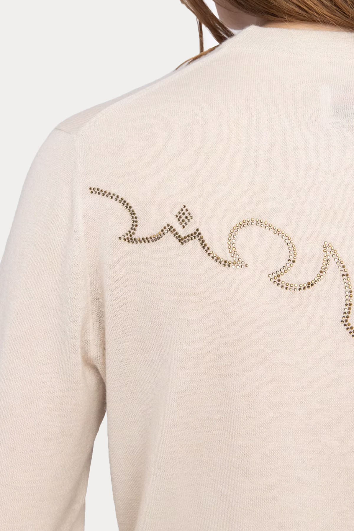 Zadig & Voltaire Trok Kuru Kafa Logolu Kaşmir Örgü Triko