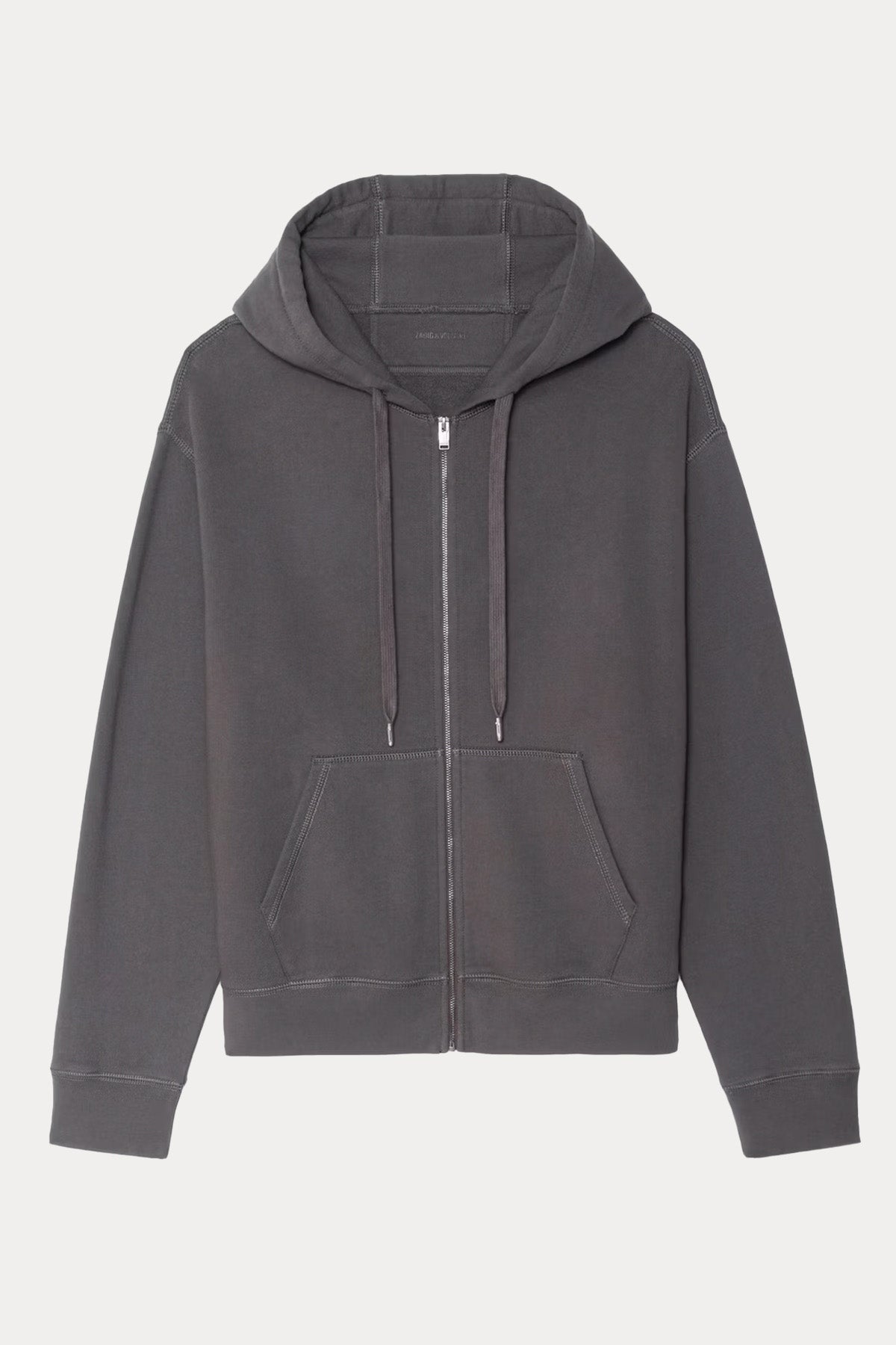 Zadig & Voltaire Relaxed Fit Kapüşonlu Kuru Kafa Logolu Sweatshirt Ceket