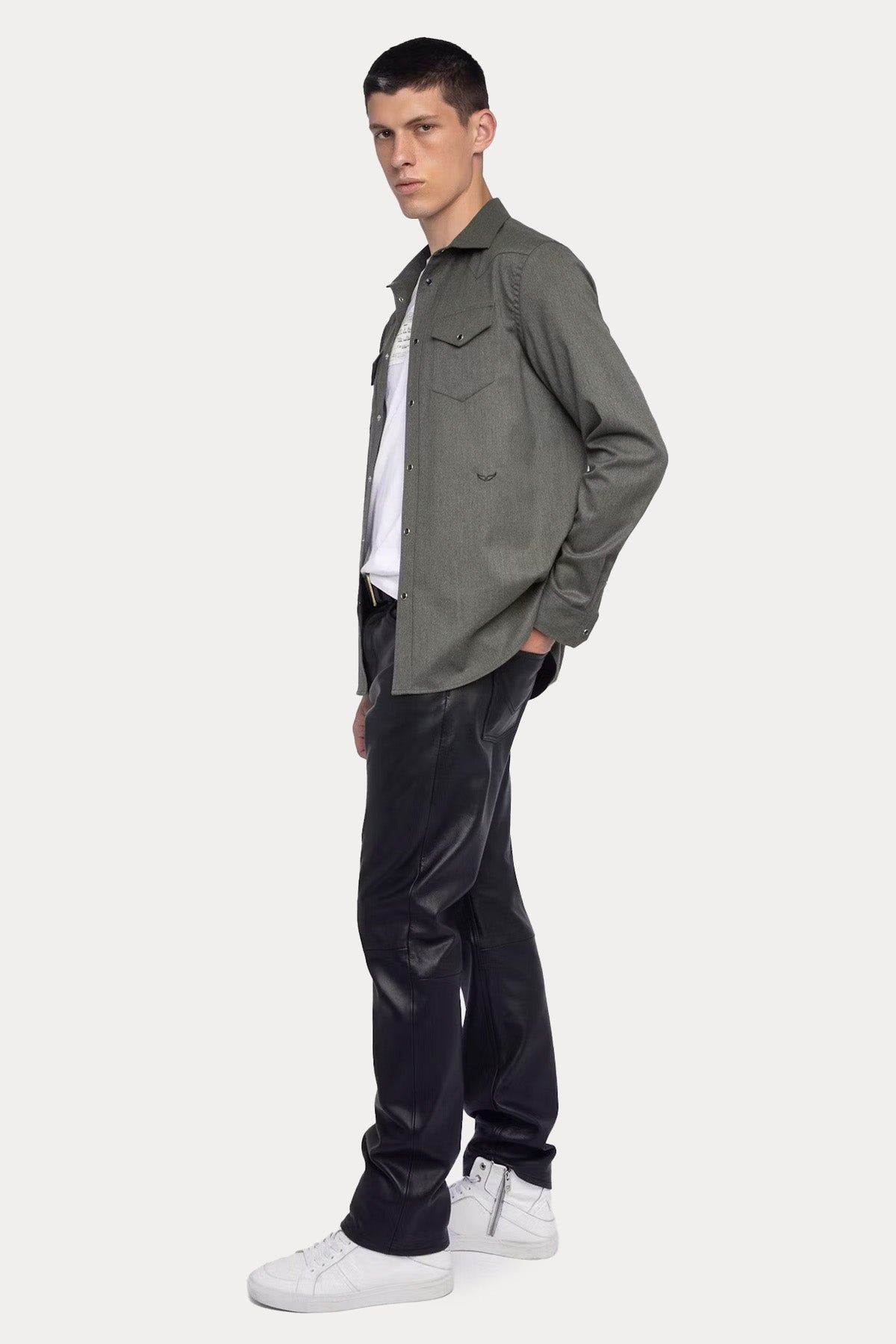 Zadig & Voltaire Relaxed Fit Cep Detaylı Gömlek