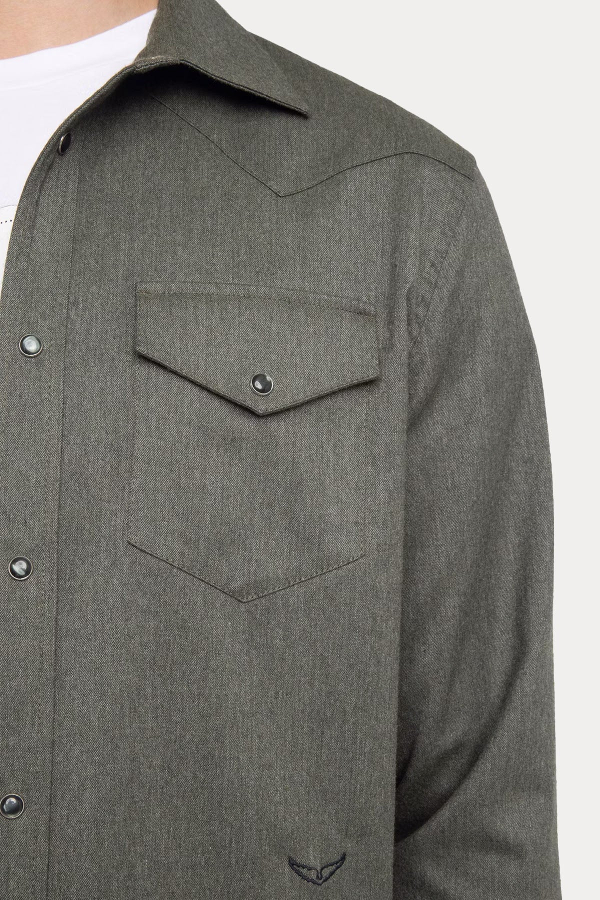 Zadig & Voltaire Relaxed Fit Cep Detaylı Gömlek