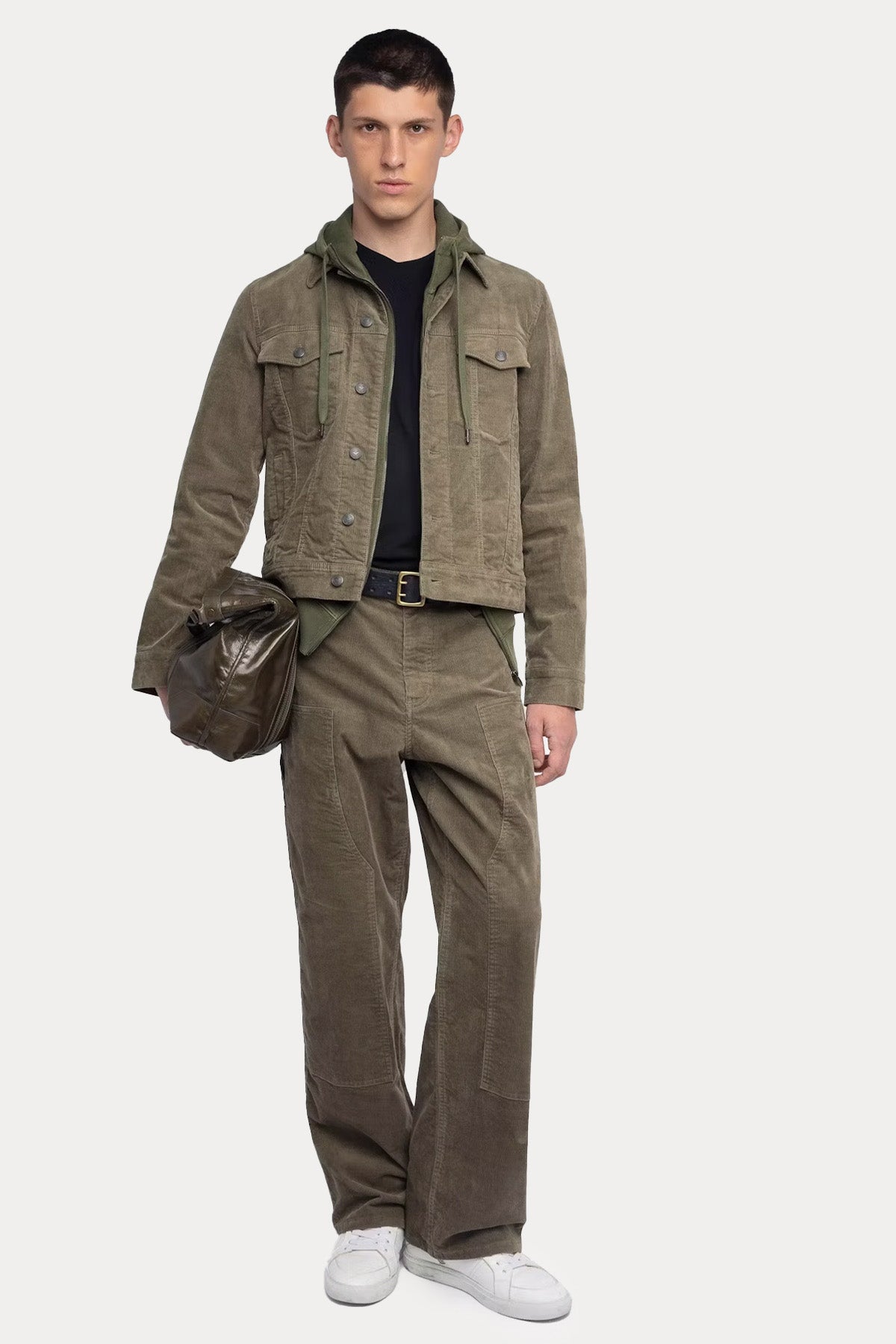 Zadig & Voltaire Regular Fit Cep Detaylı Fitilli Ceket