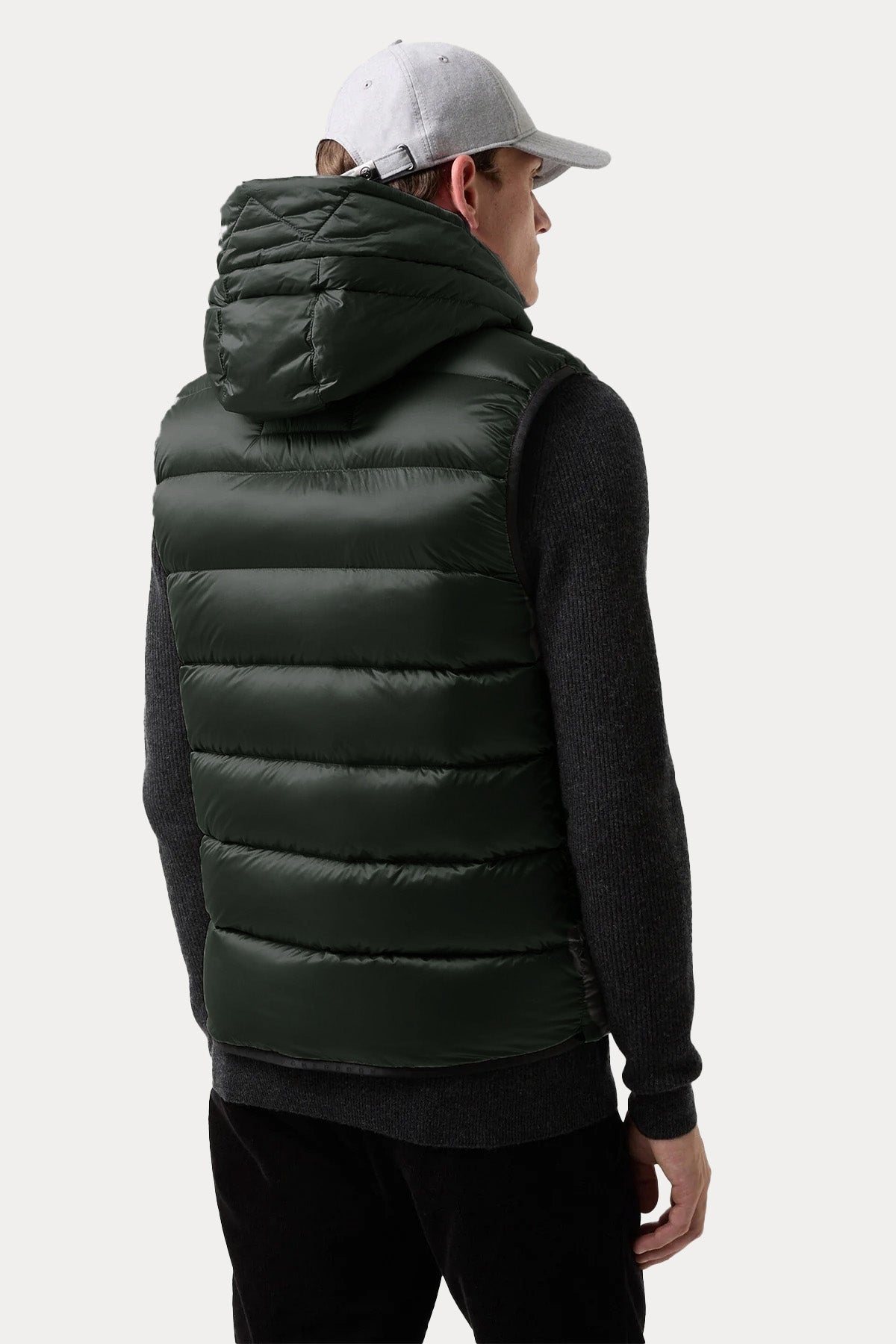 Bogner Holger Kapüşonlu Puffer Yelek-Yelek-Libas