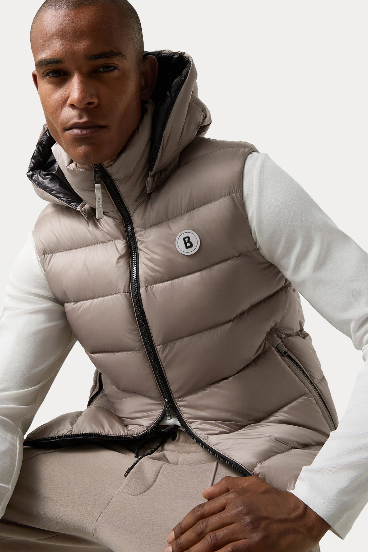 Bogner Holger Kapüşonlu Puffer Yelek