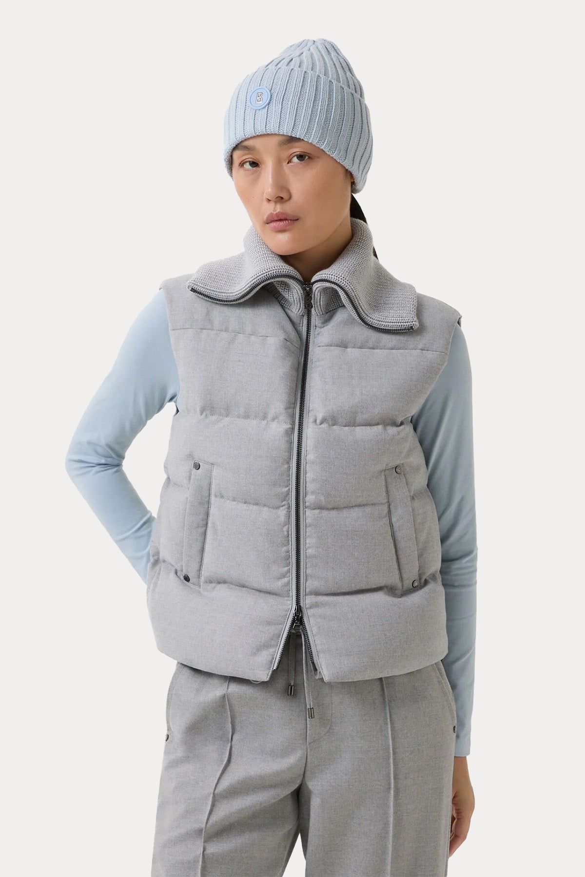 Bogner Eloise Puffer Yün Yelek