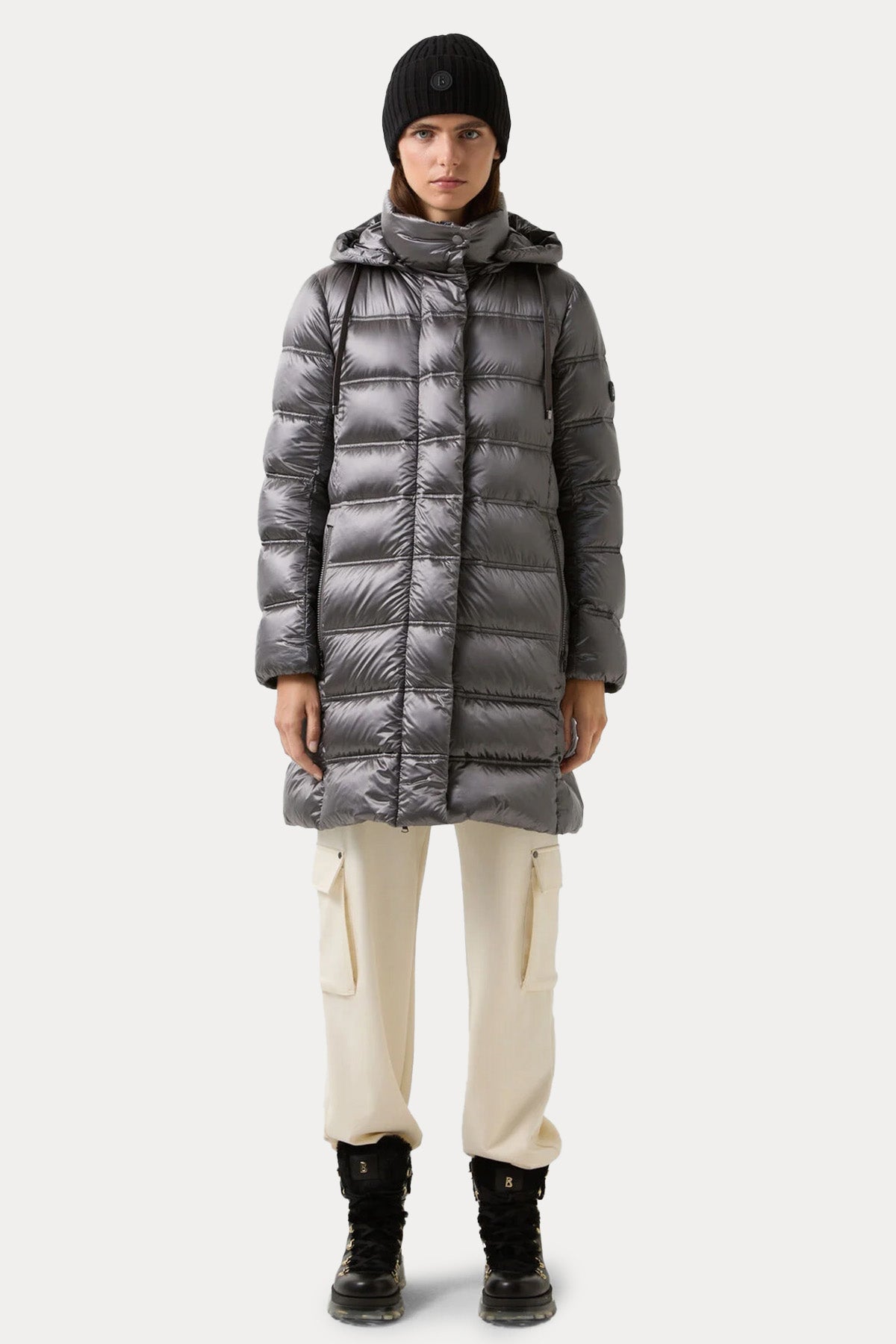 Bogner Lynn Kapüşonlu Puffer Mont