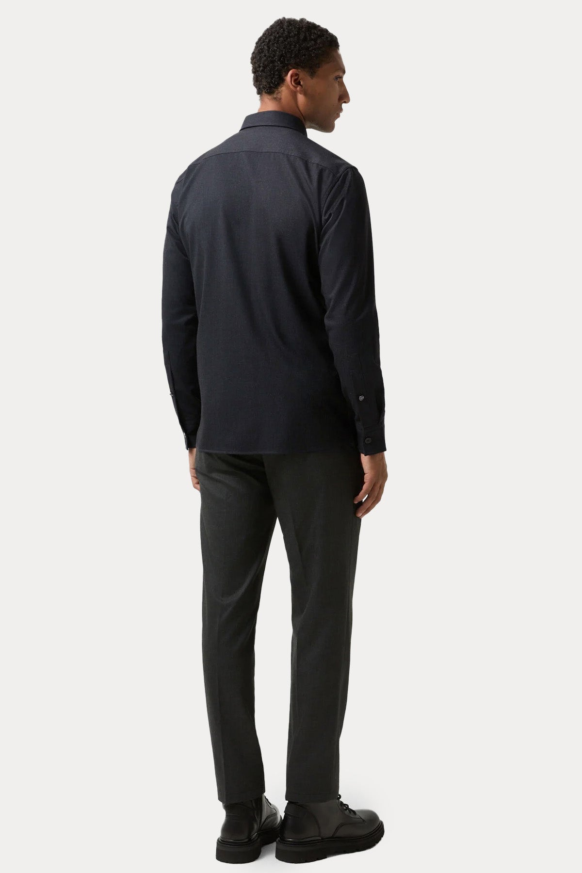 Bogner Clive Relaxed Fit Cepli Yün Gömlek