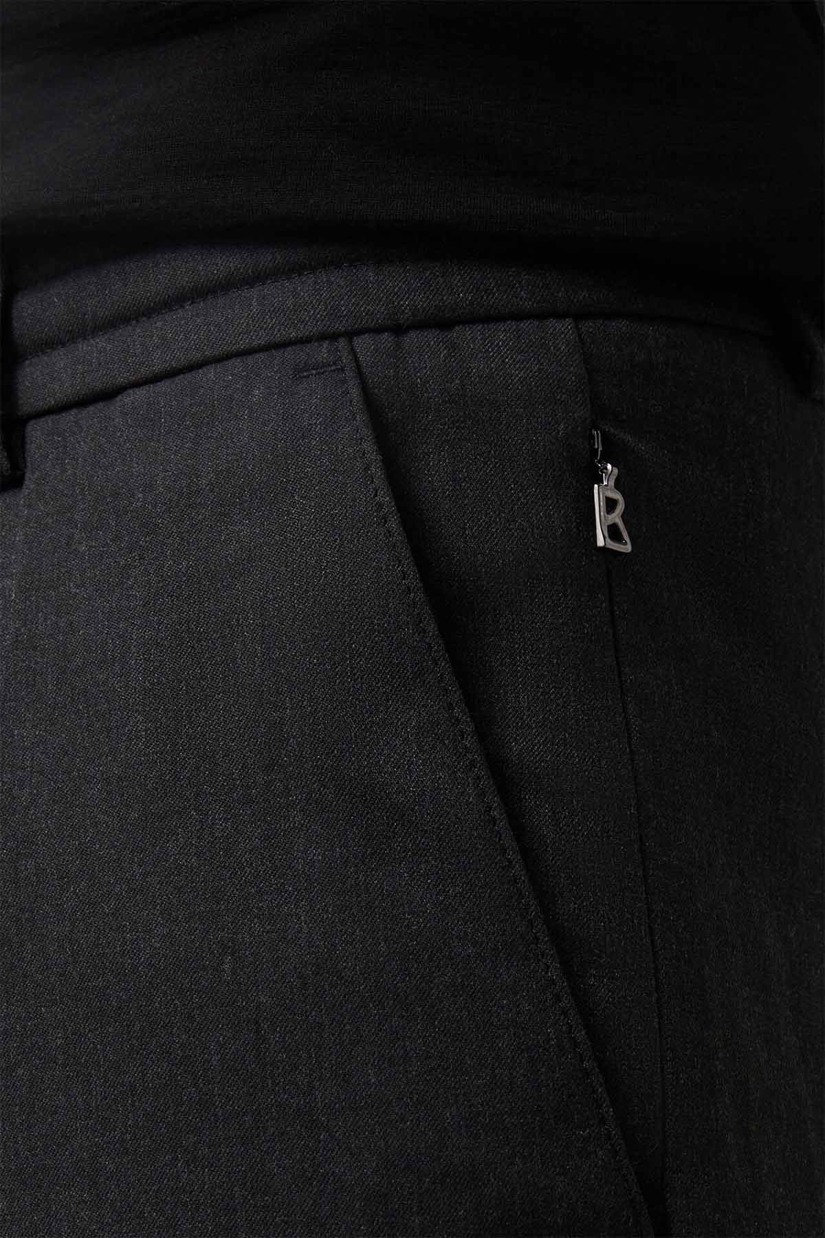 Bogner Marcus Beli Lastikli Yandan Cepli Yün Pantolon