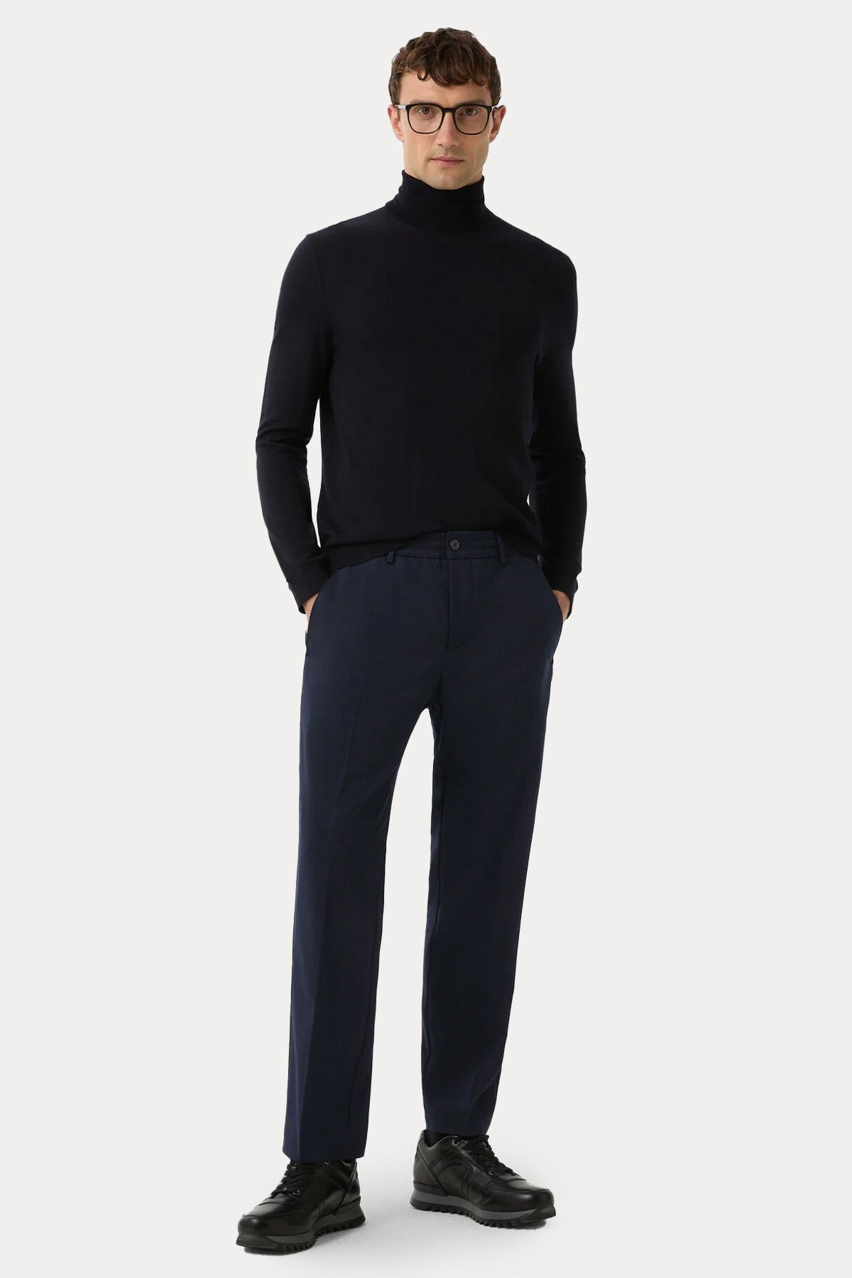 Bogner Marcus Beli Lastikli Yandan Cepli Yün Pantolon