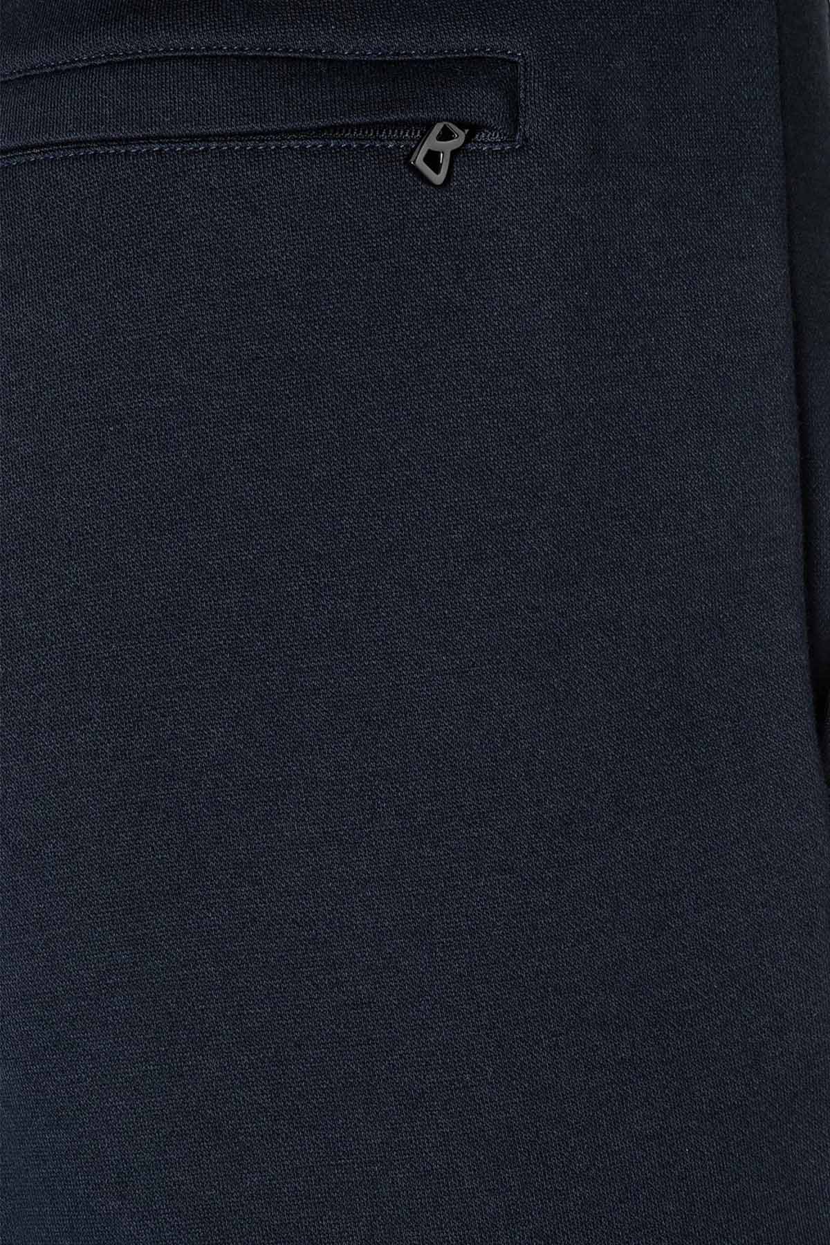 Bogner Jean Straight Fit Beli Lastikli Yandan Cepli Pantolon