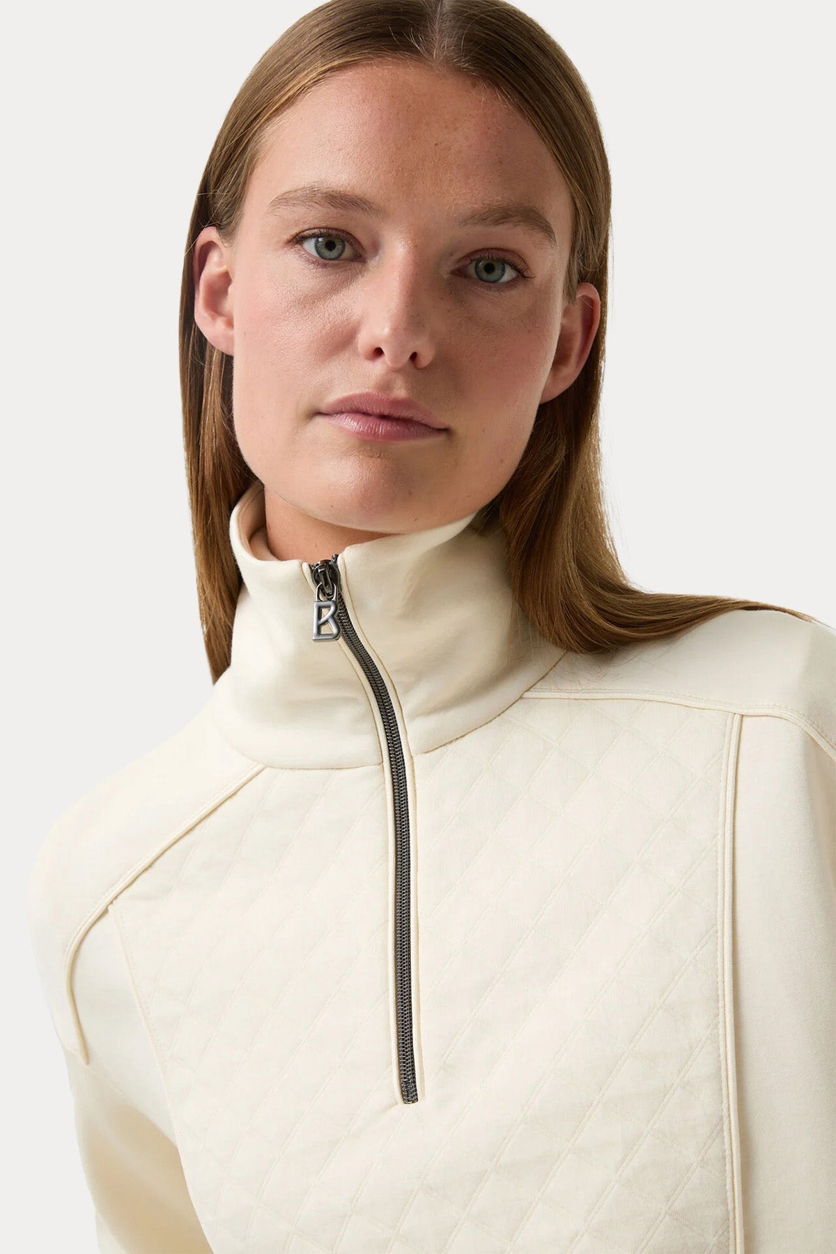 Bogner Meggi Regular Fit Fermuarlı Dik Yaka Sweatshirt