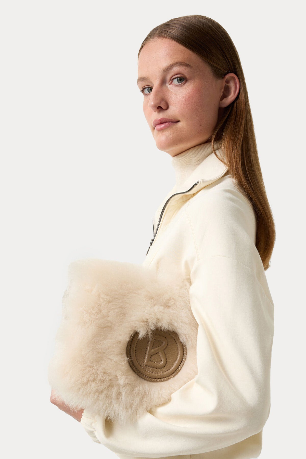 Bogner Meggi Regular Fit Fermuarlı Dik Yaka Sweatshirt