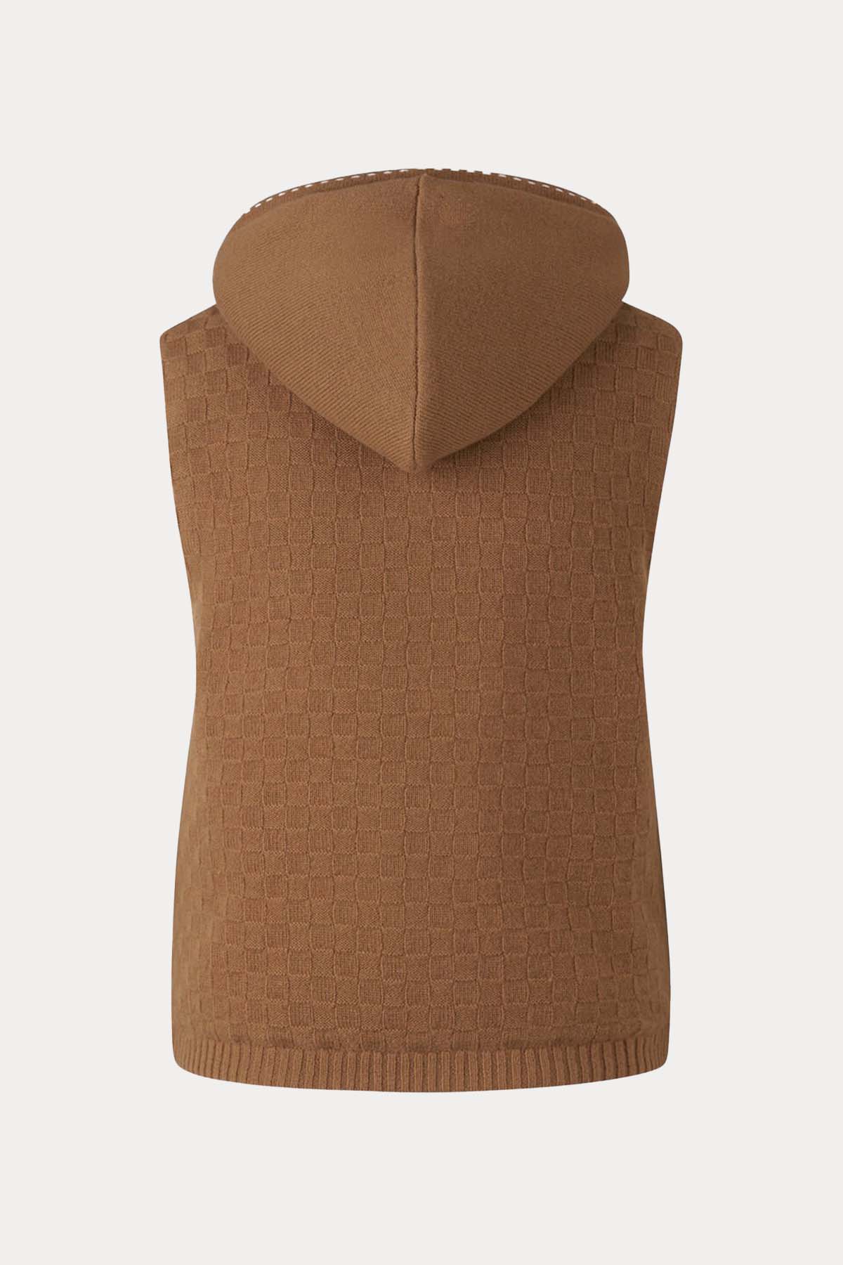 Bogner Lissity Regular Fit Kapüşonlu Puffer Yün Yelek