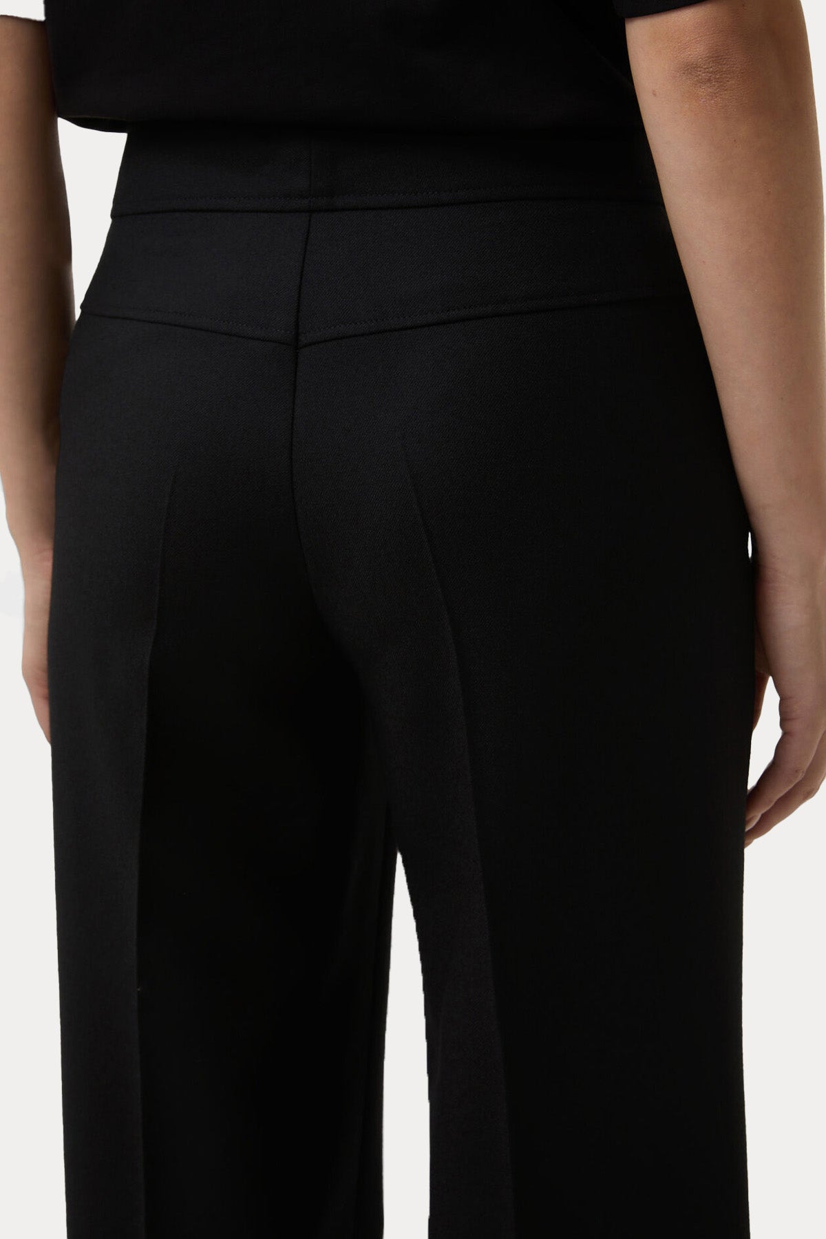 Bogner Hermia Regular Fit Çan Paça Flanel Yün Pantolon