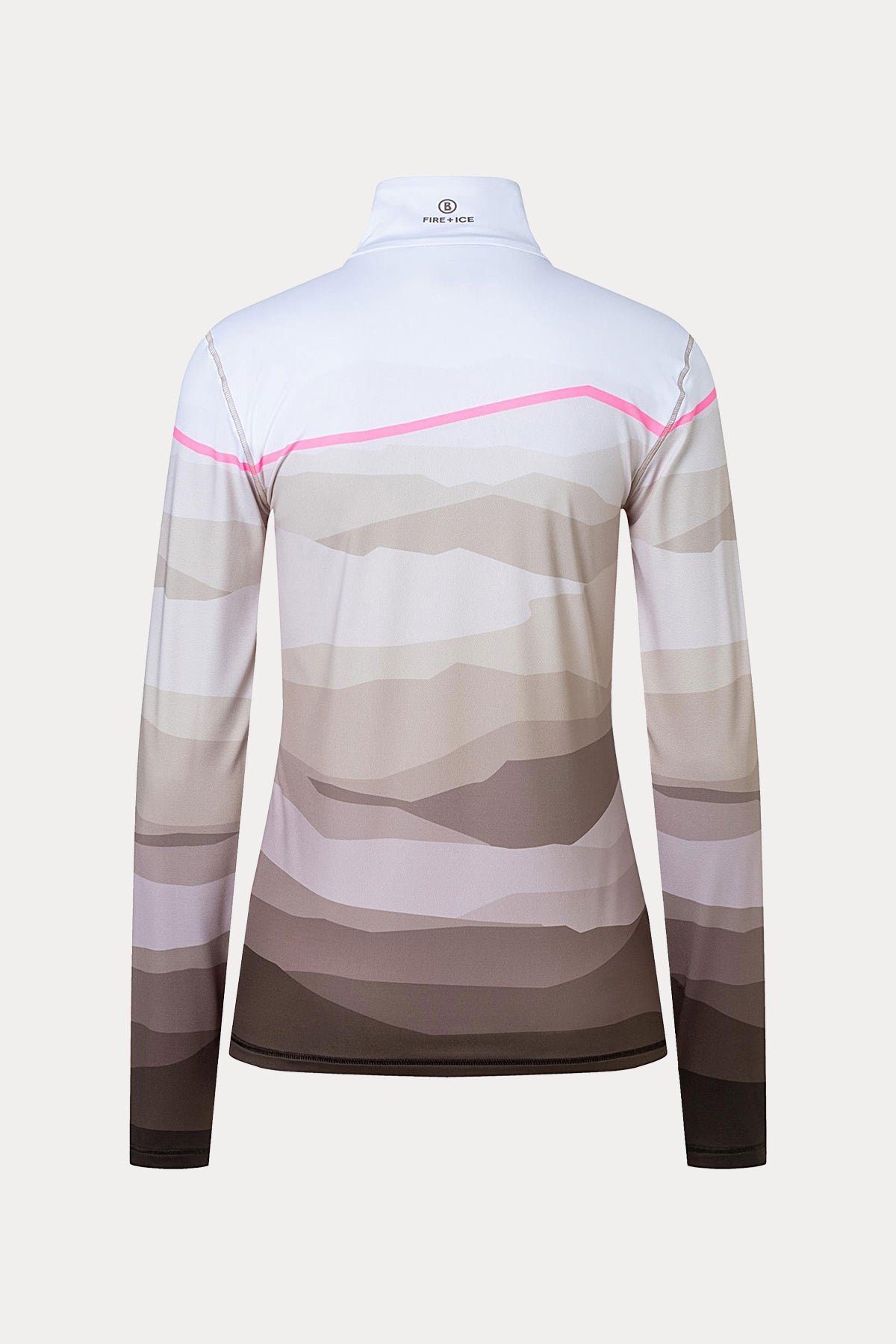 Bogner Ilvy Dik Yaka Yarım Fermuarlı Streç Termal İçlik