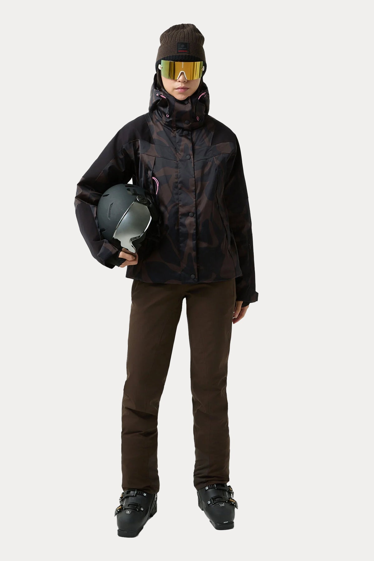 Bogner Tinka Fire Ice Kamuflaj Desenli Kayak Montu