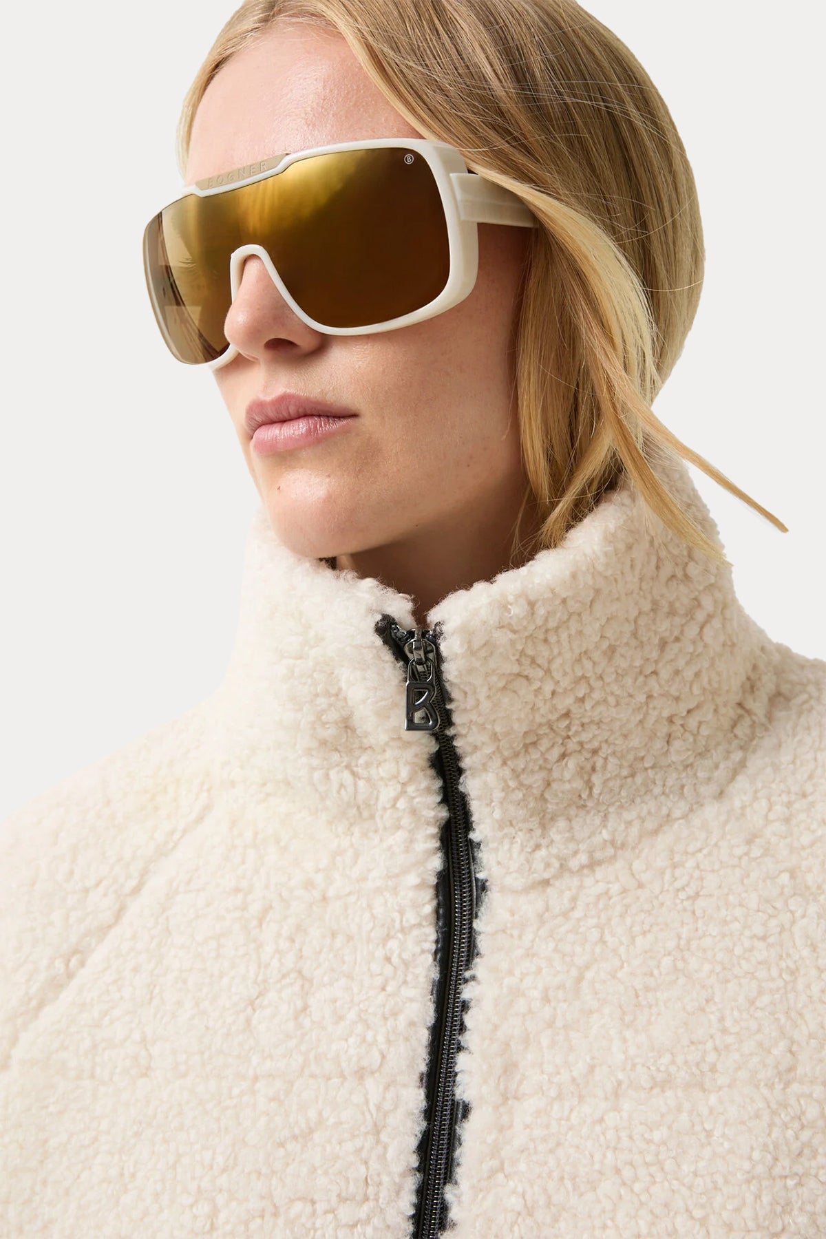 Bogner Katleen Relaxed Fit Dik Yaka Polar Ceket