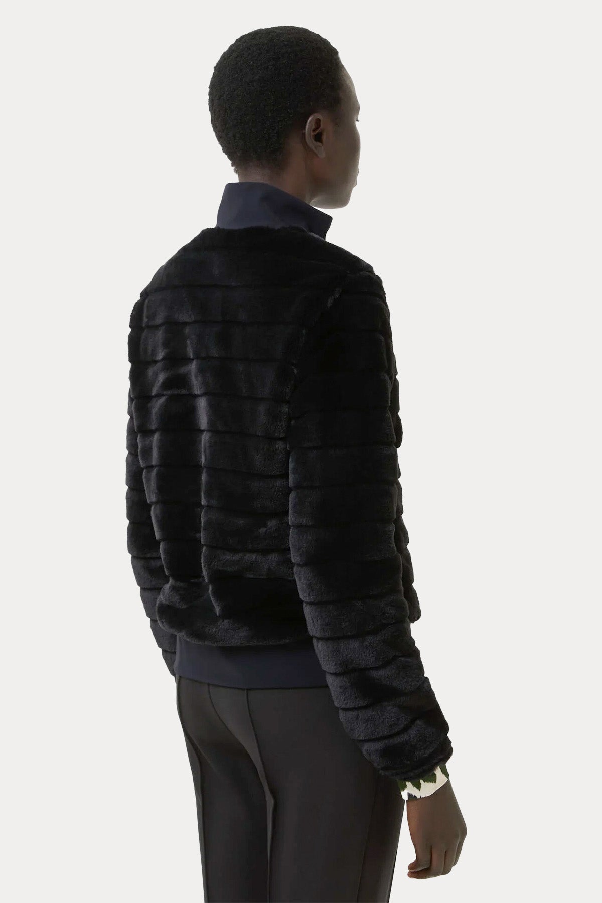 Bogner Katniss Dik Yaka Peluş Ceket