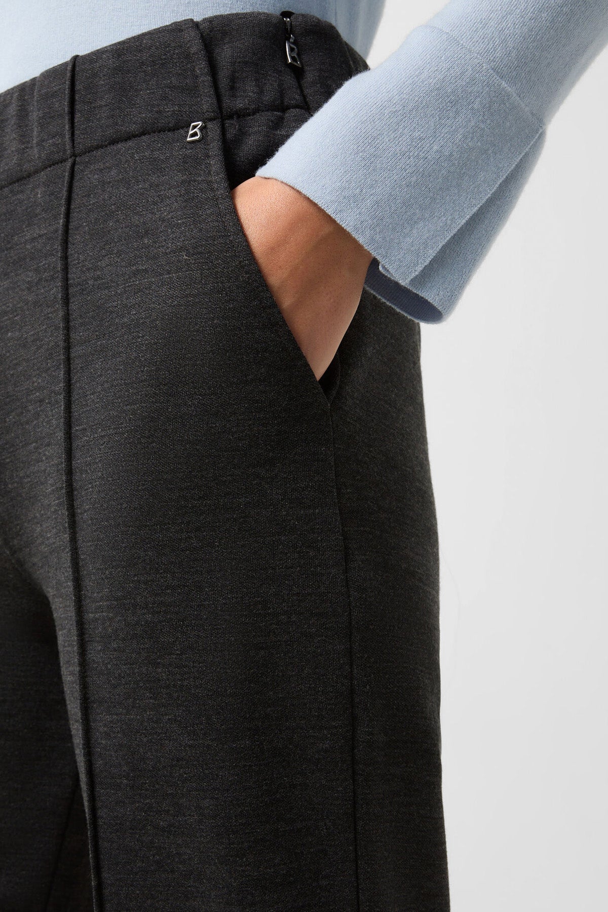 Bogner Bliss Yandan Cepli Beli Lastikli Yün Pantolon