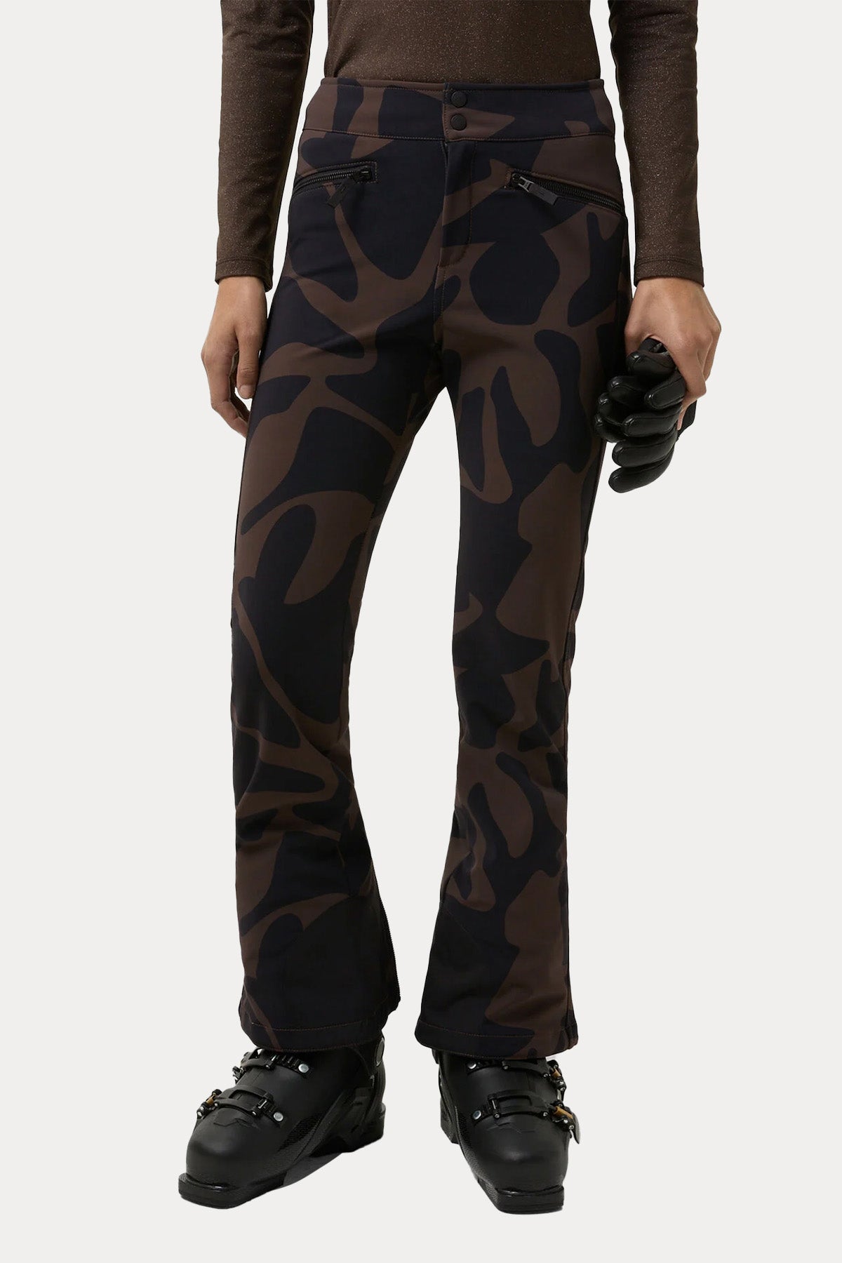 Bogner Ireen Fire Ice Kamuflaj Desenli Kayak Pantolonu