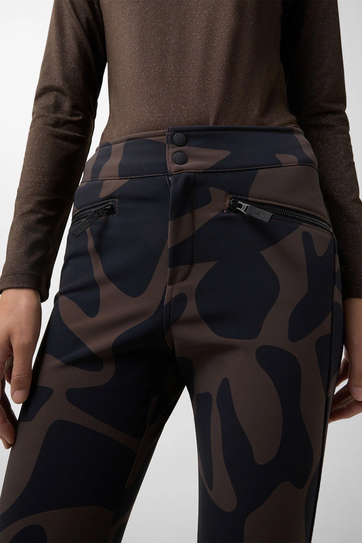 Bogner Ireen Fire Ice Kamuflaj Desenli Kayak Pantolonu