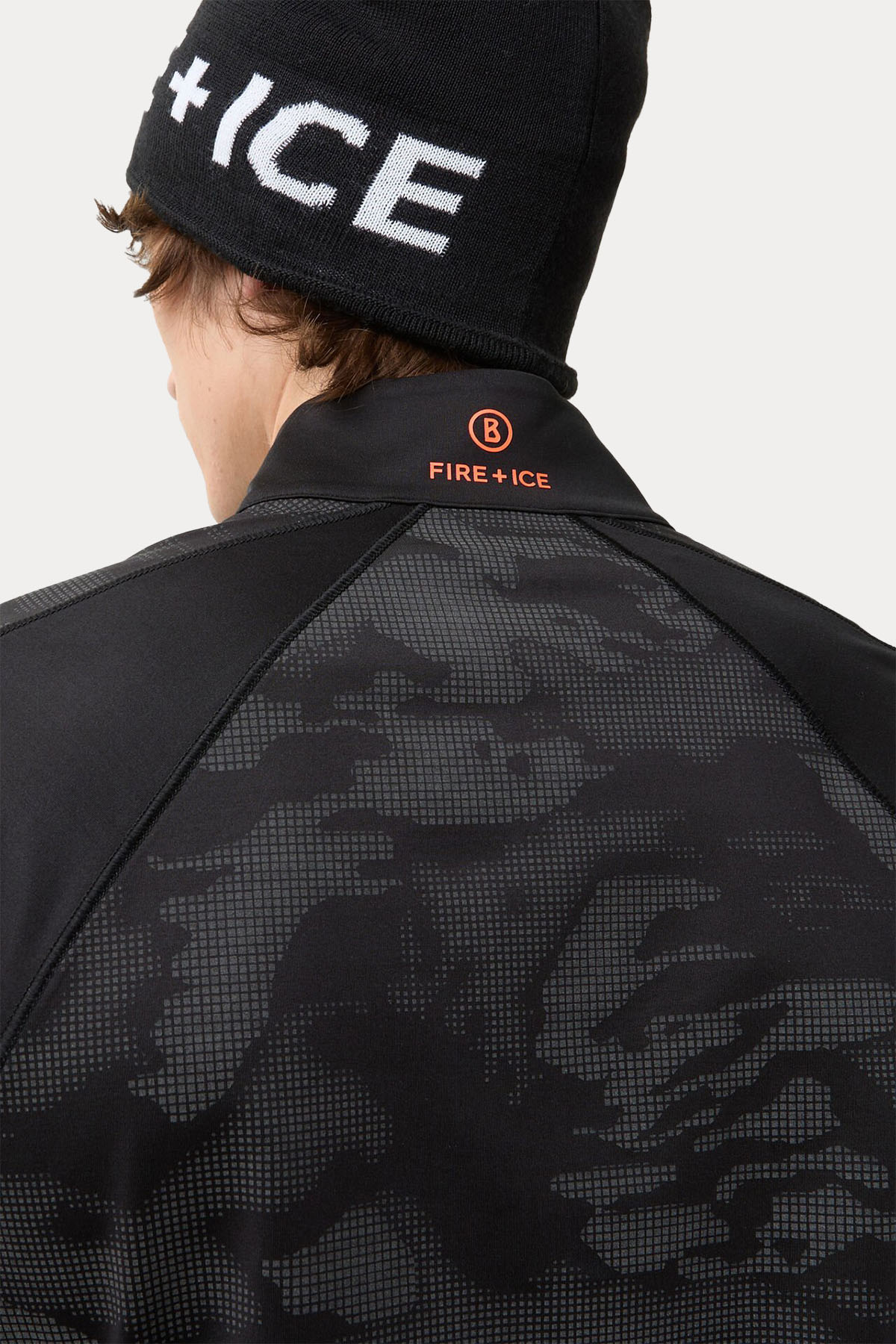 Bogner Premo Fire Ice Dik Yaka Kamuflaj Desenli Streç Termal İçlik