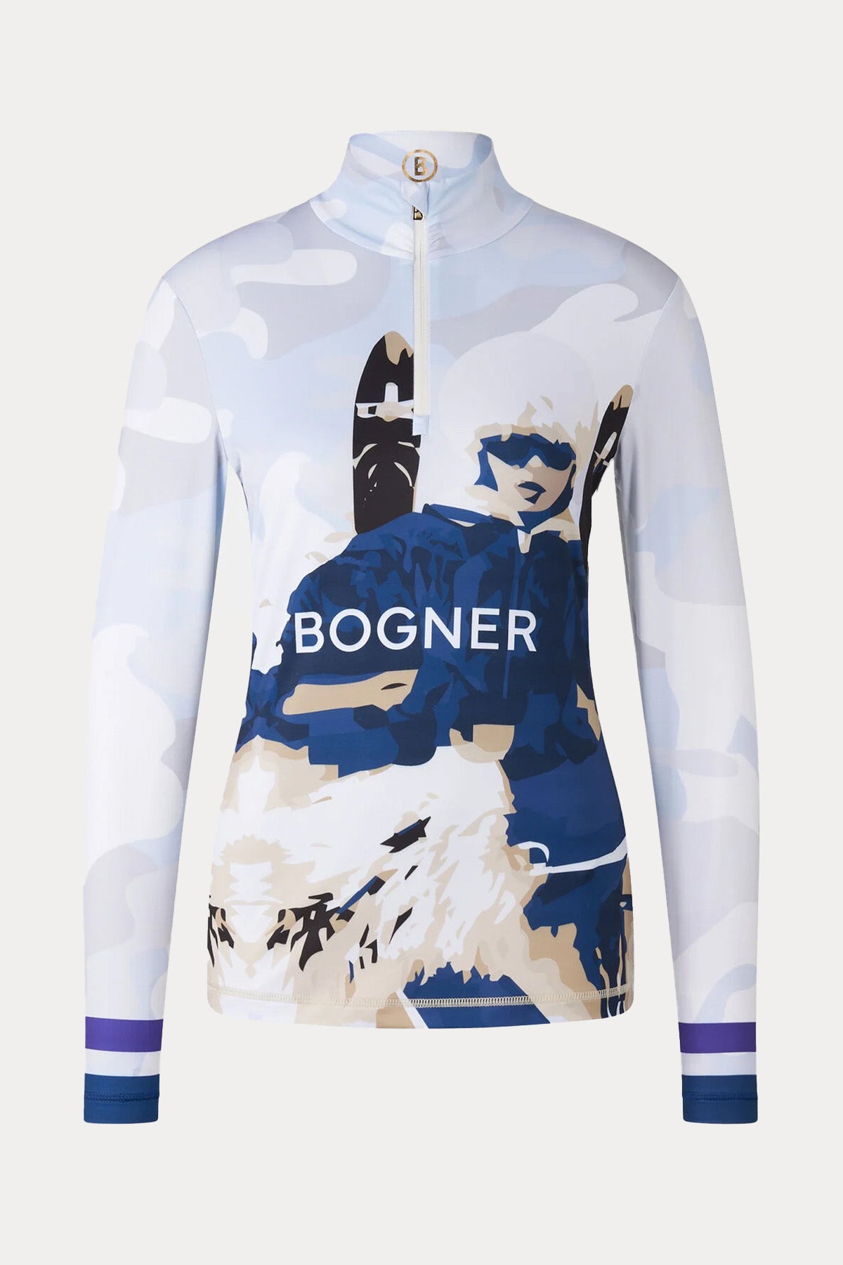 Bogner Beline Dik Yaka Streç Termal İçlik