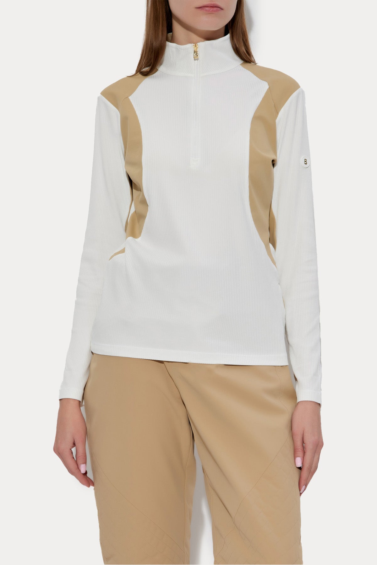 Bogner Benja Fermuarlı Dik Yaka Streç Termal İçlik