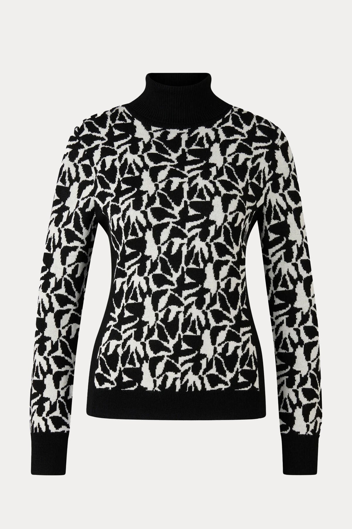 Bogner Maria Fire Ice Slim Fit Jakarlı Balıkçı Yaka Yün Triko