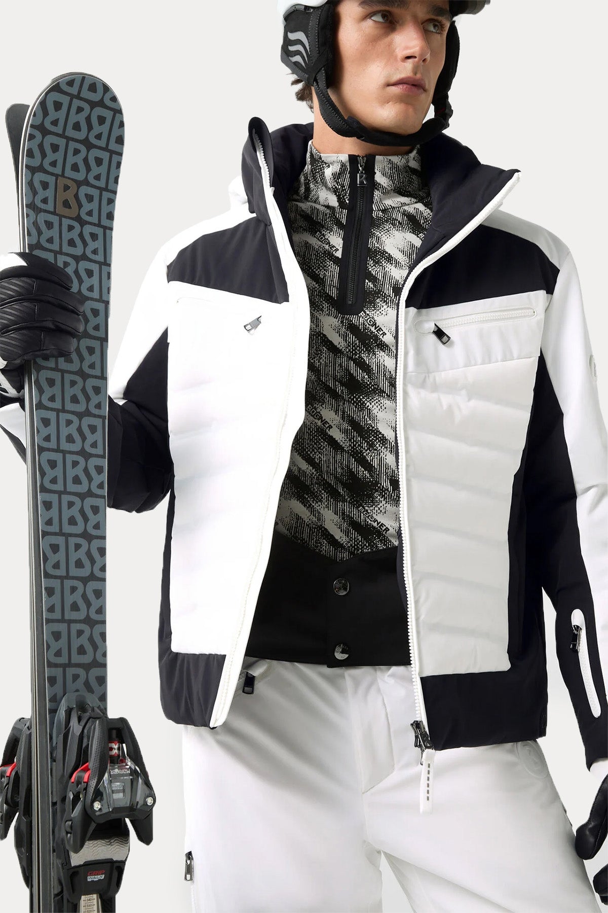 Bogner Felix Kapüşonlu Dik Yaka Kayak Montu