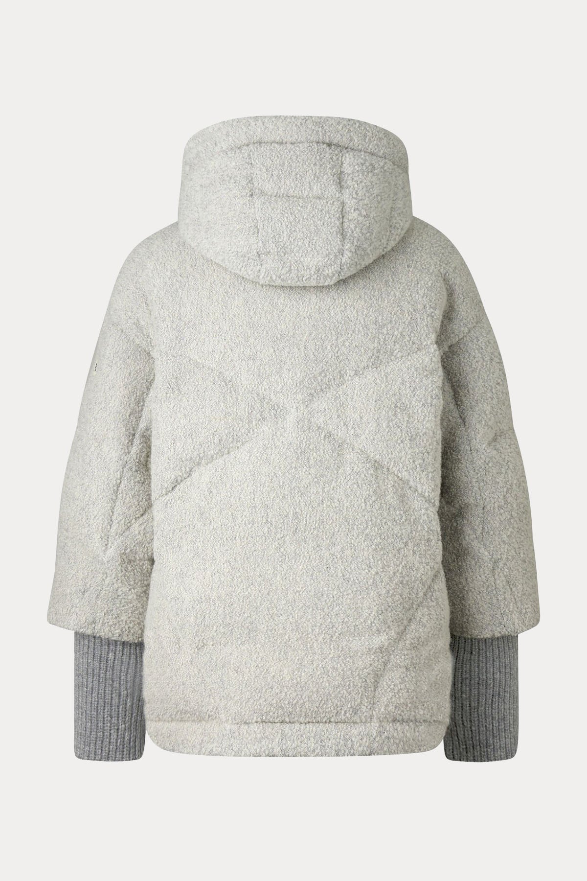 Bogner Sherly Relaxed Fit Yün Kapüşonlu Puffer Mont-Mont-Libas