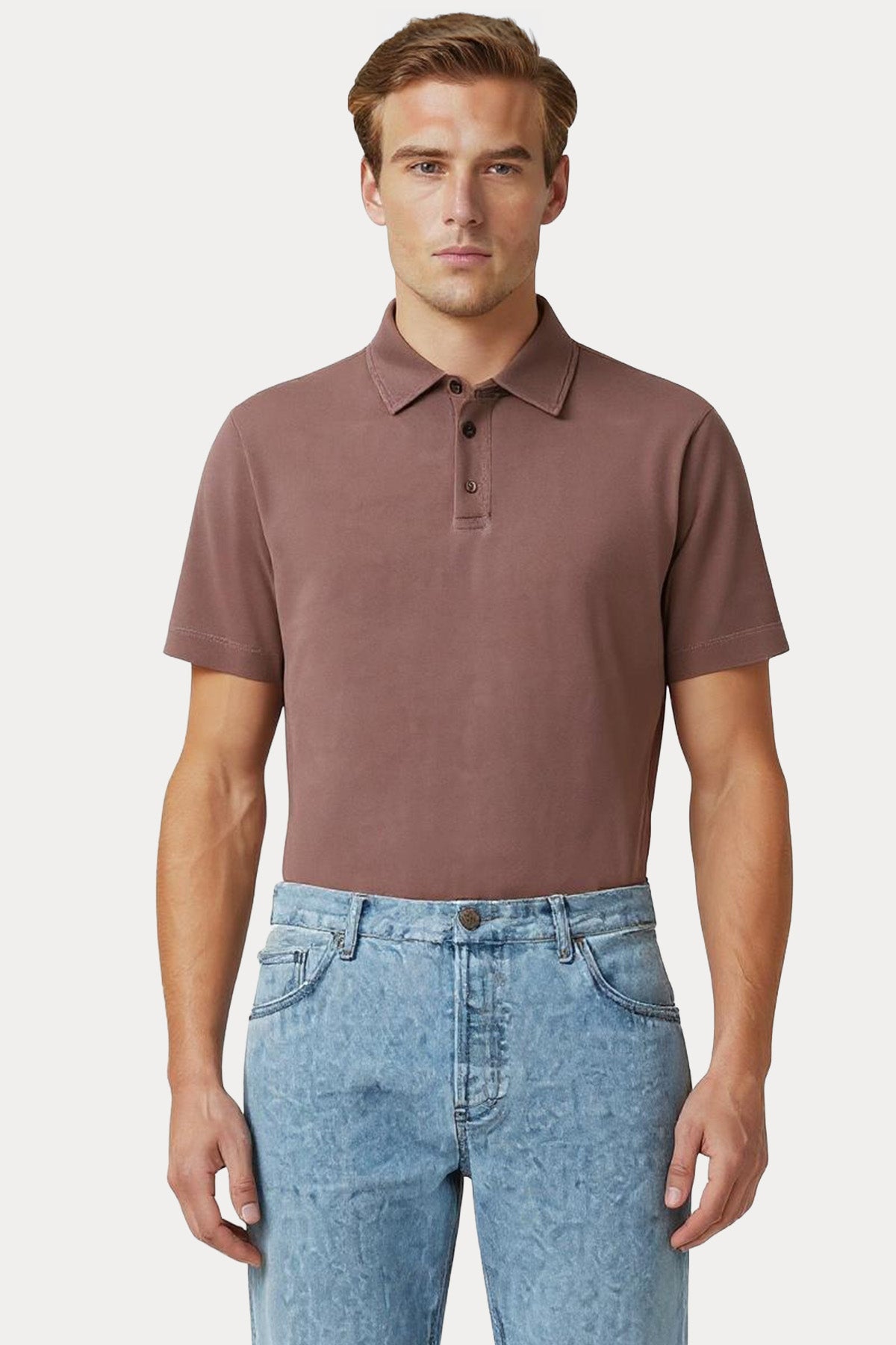 Manifattura Regular Fit Pike Kumaş Polo Yaka T-shirt