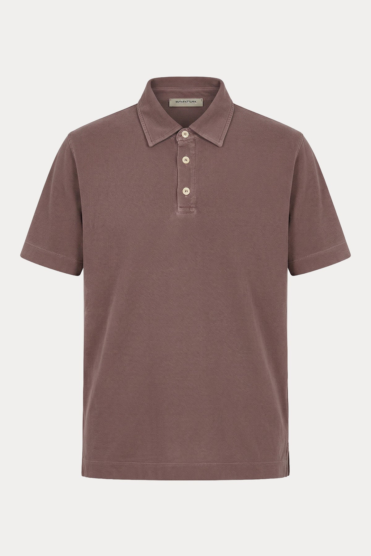 Manifattura Regular Fit Pike Kumaş Polo Yaka T-shirt-T-shirt-Libas
