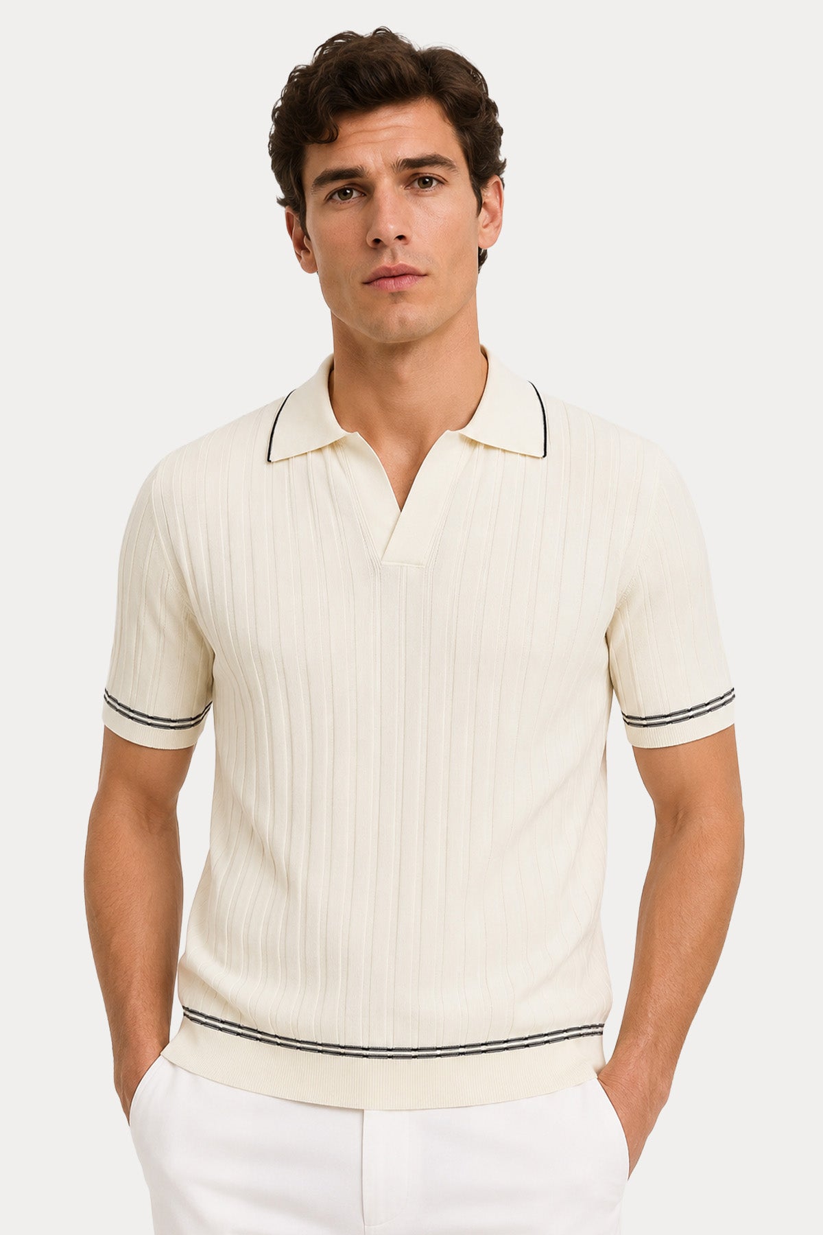Manifattura Regular Fit Polo Yaka İnce Örgü Triko