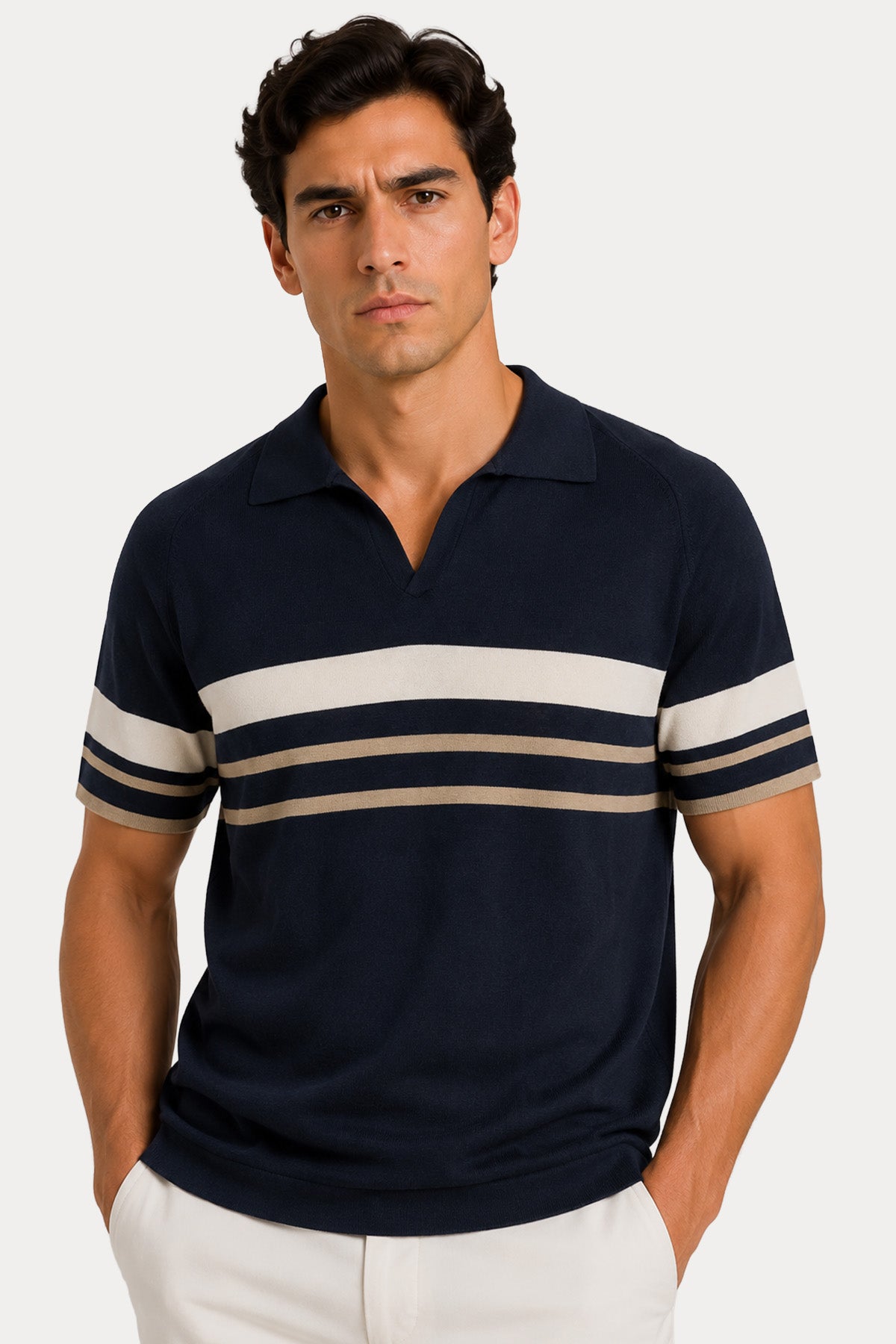 Manifattura Regular Fit Örgü Polo Yaka Triko