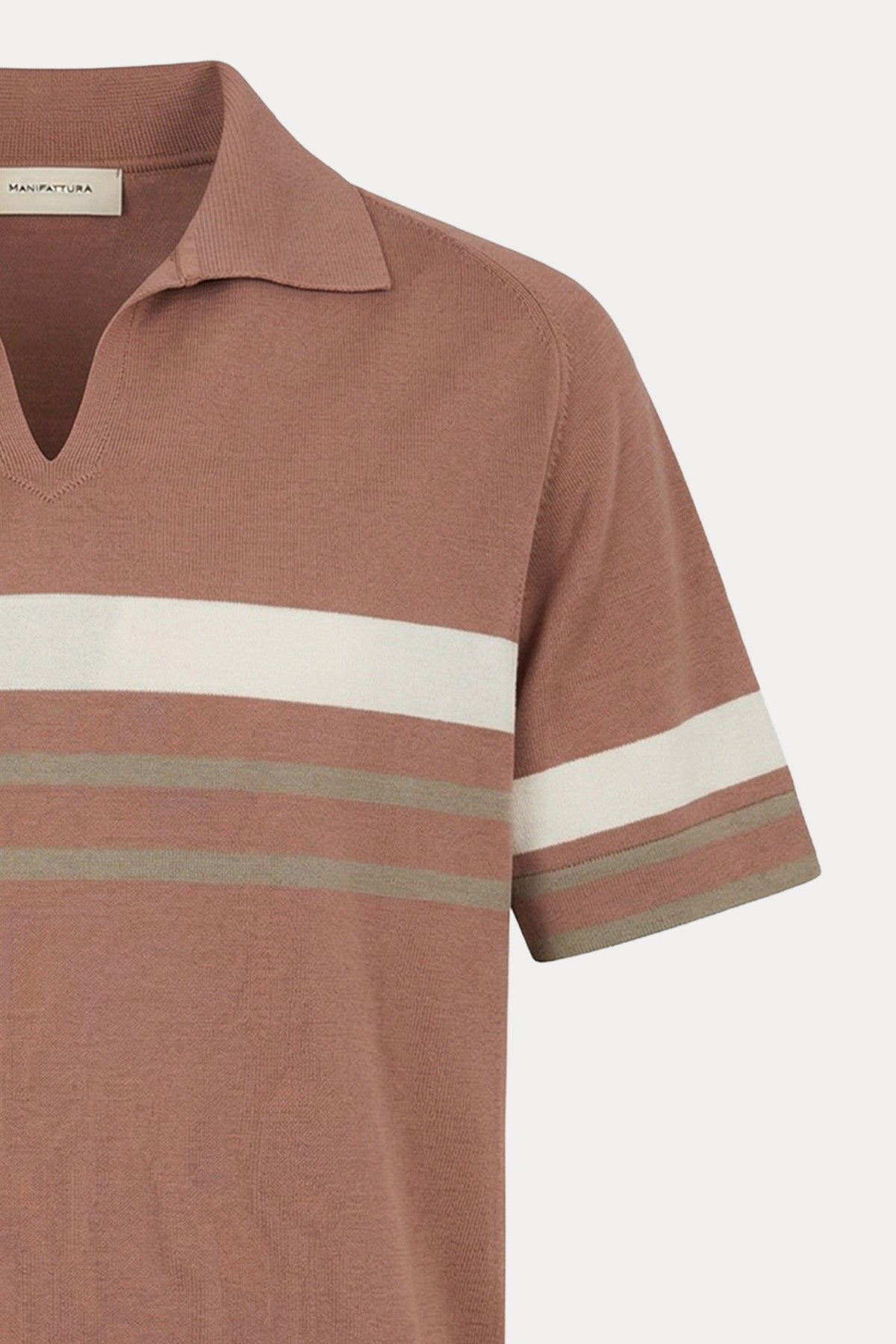 Manifattura Regular Fit Örgü Polo Yaka Triko