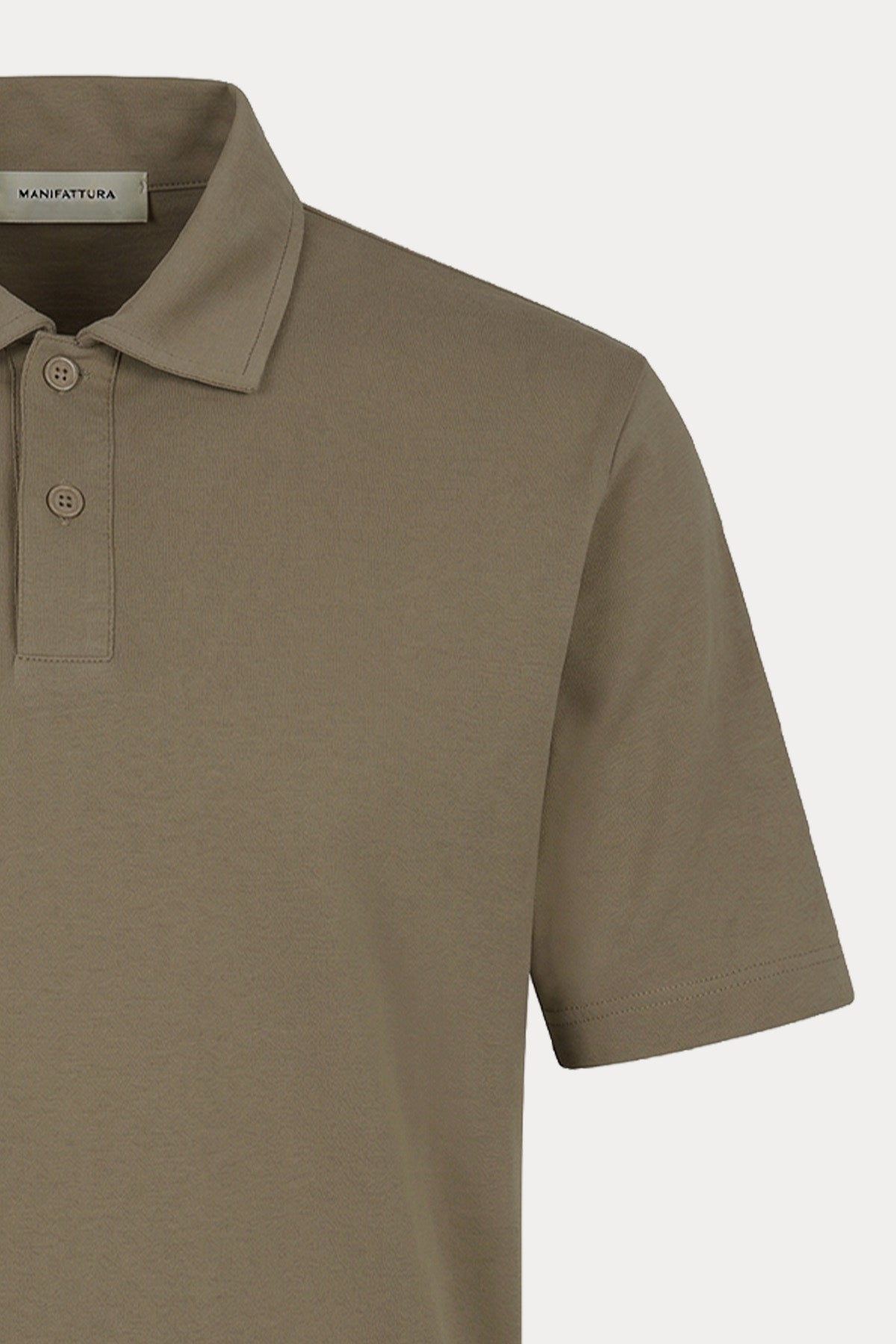 Manifattura Regular Fit Polo Yaka T-shirt