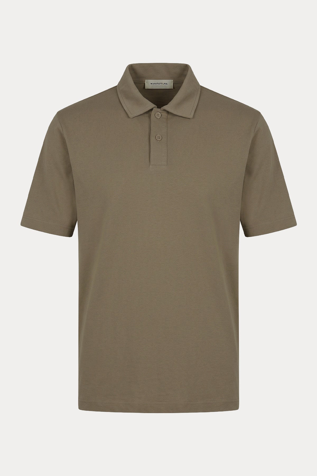 Manifattura Regular Fit Polo Yaka T-shirt