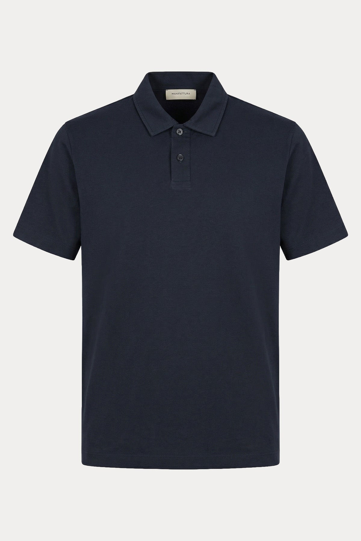 Manifattura Regular Fit Polo Yaka Streç T-shirt