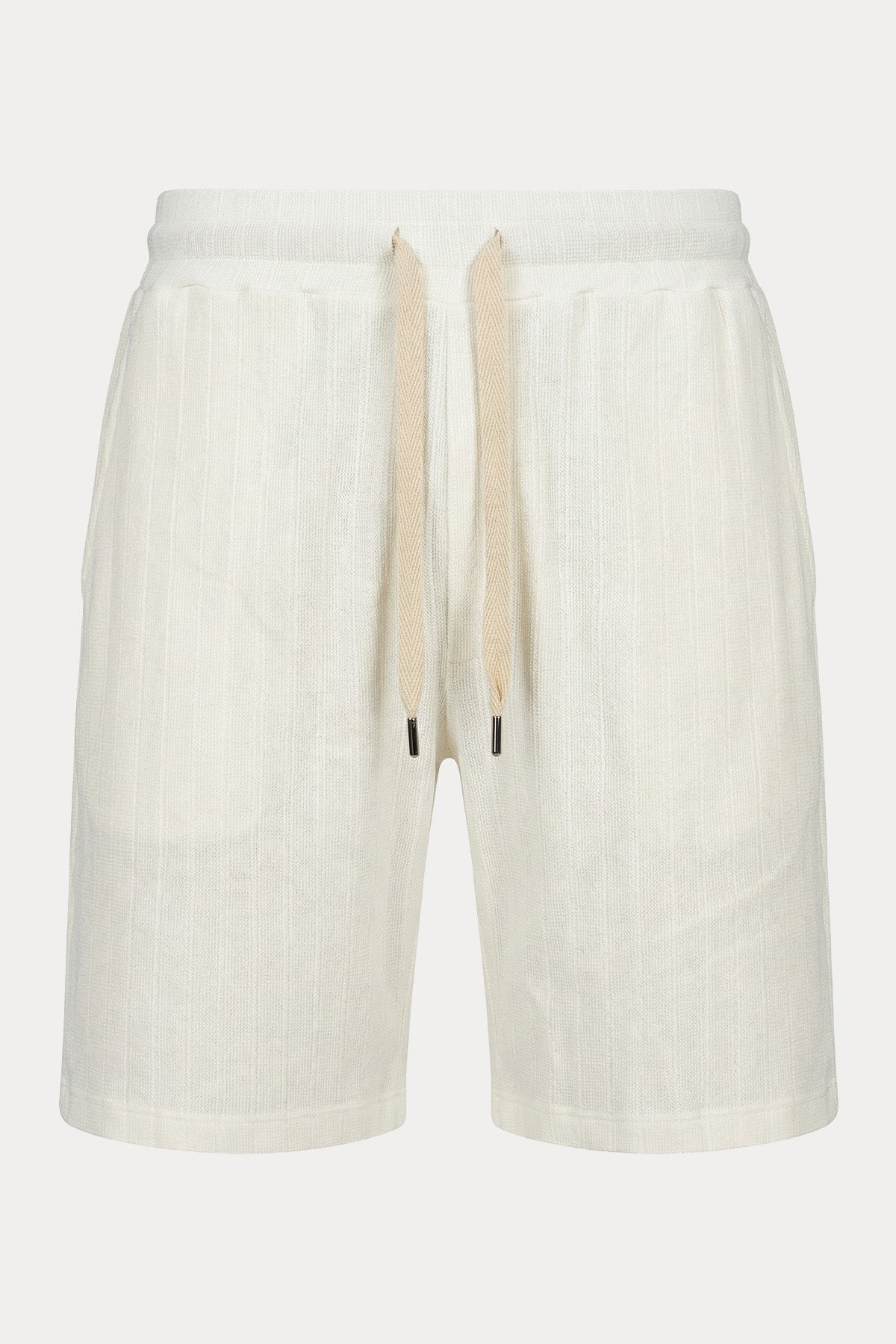 Manifattura Regular Fit Pike Kumaş Beli Lastikli Şort