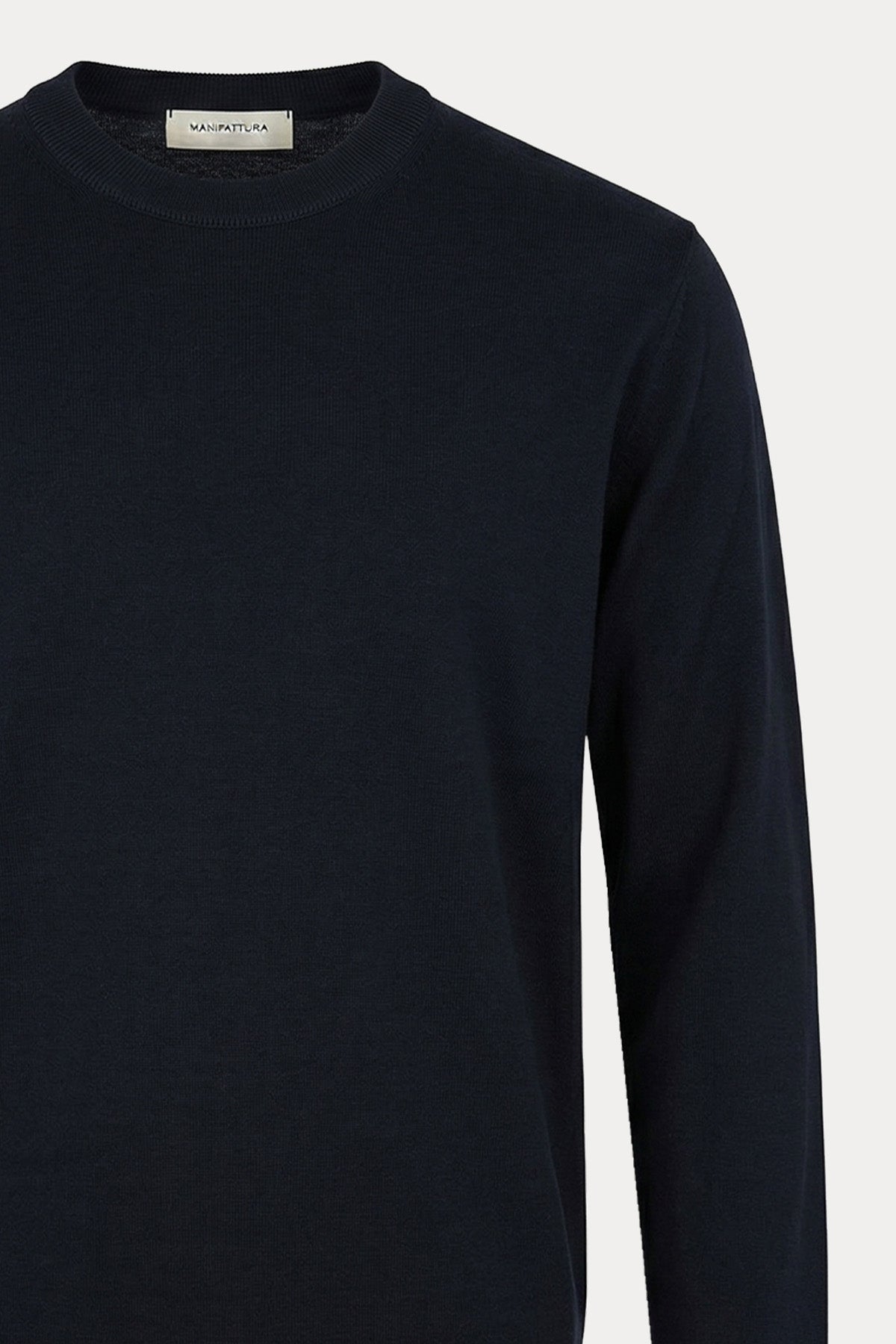 Manifattura Regular Fit Yuvarlak Yaka Örgü Triko