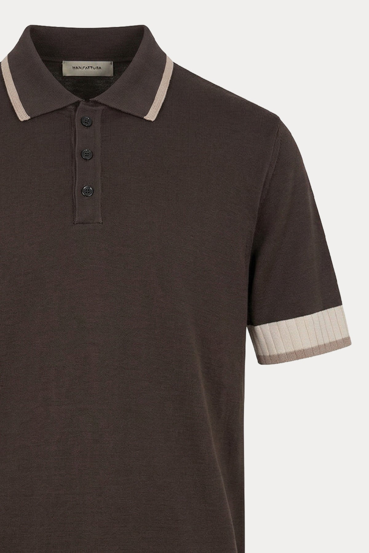 Manifattura Regular Fit Örgü Polo Yaka Triko